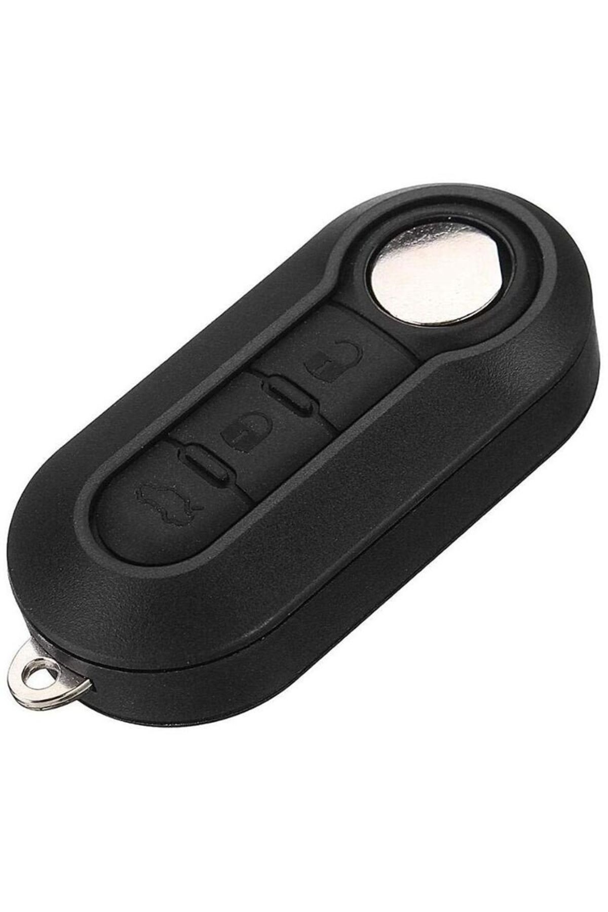 TECHSTAR-® Complete Car Key Fiat, 500, Grande, Punto, ID46 PCF7926ATT, 433Mhz, 3 Buttons, Delphi 5