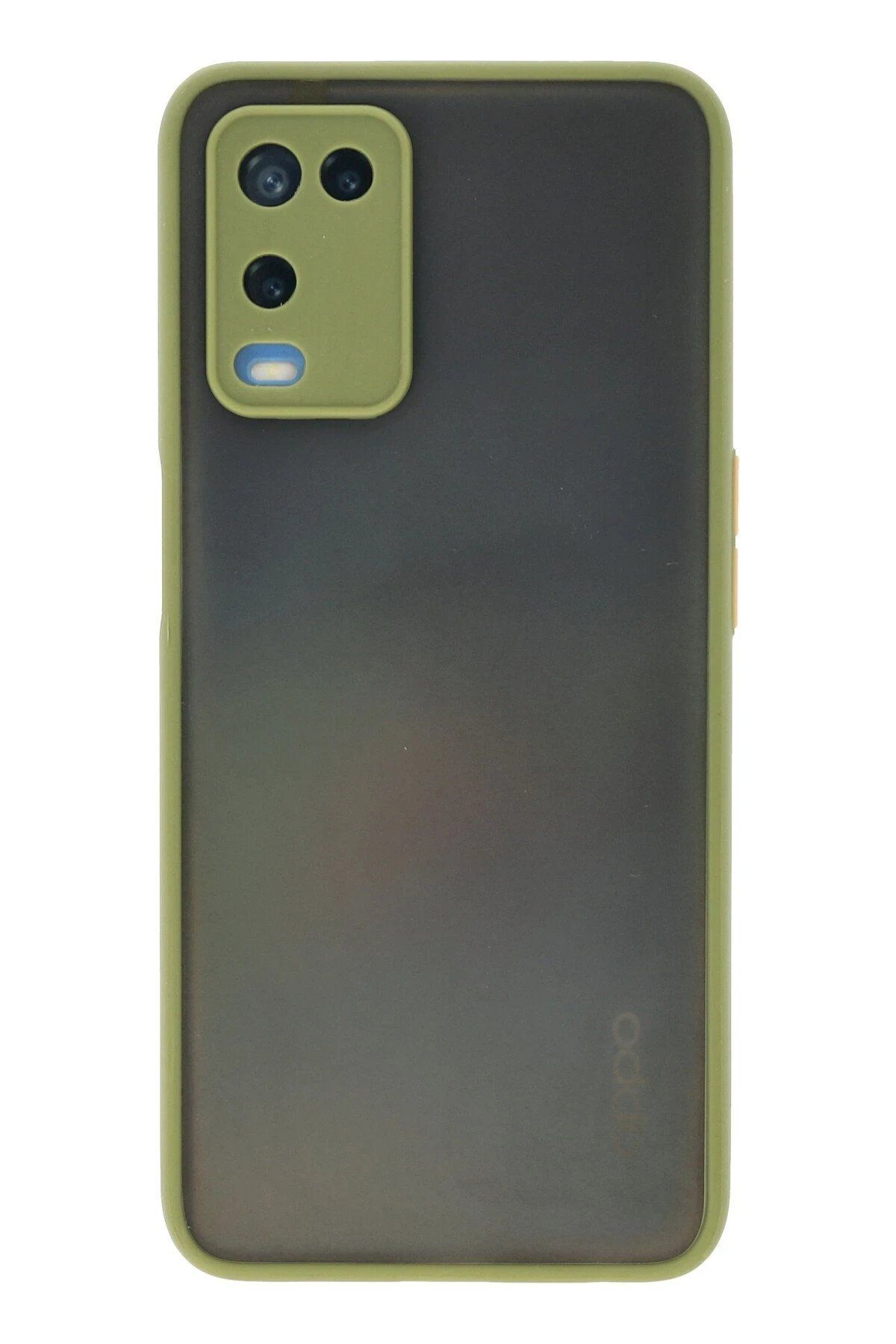 Toptan Bulurum Oppo A54 4G Kılıf Montreal Silikon Kapak - Açık Yeşil
