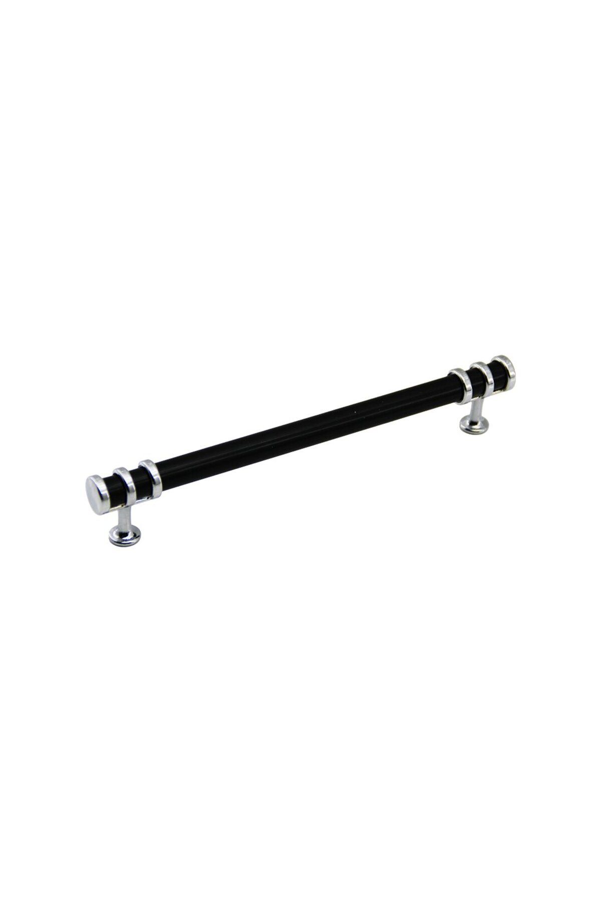 STOREMAX nffastore 16CM YÜZÜK KROM - KULP SİYAH BORU ÇEKMECE KULP Star Collectionbuy 1051353