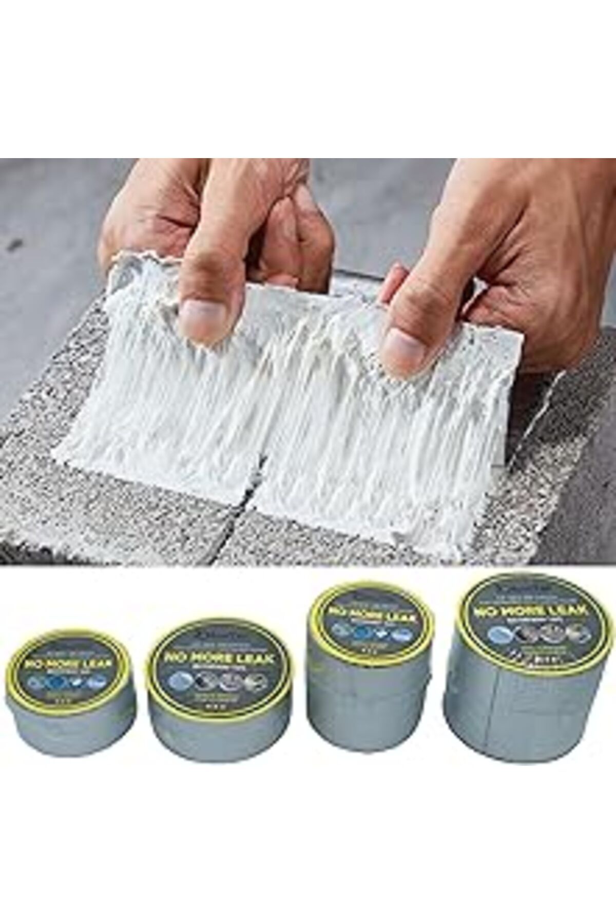 Mu Art Ahşap Buffer 5 Mt Yüksek Sıcaklığa Dayanıklı Çatı Boru Duvar Çatlak Onarıcı Yapışkan Bant Folyo 5 Cm