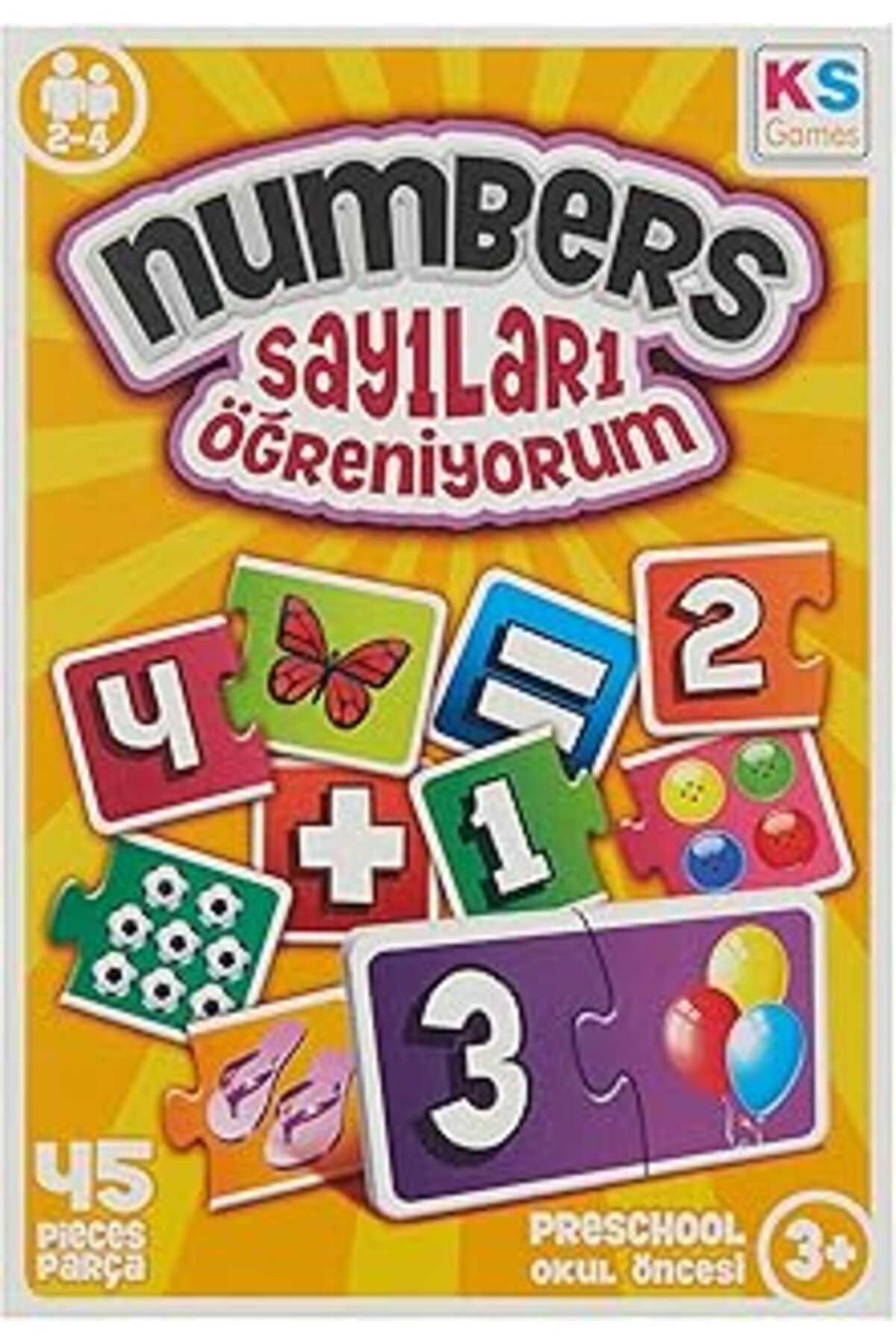 Mu Art Ahşap Sayıları Öğreniyorum Numbers