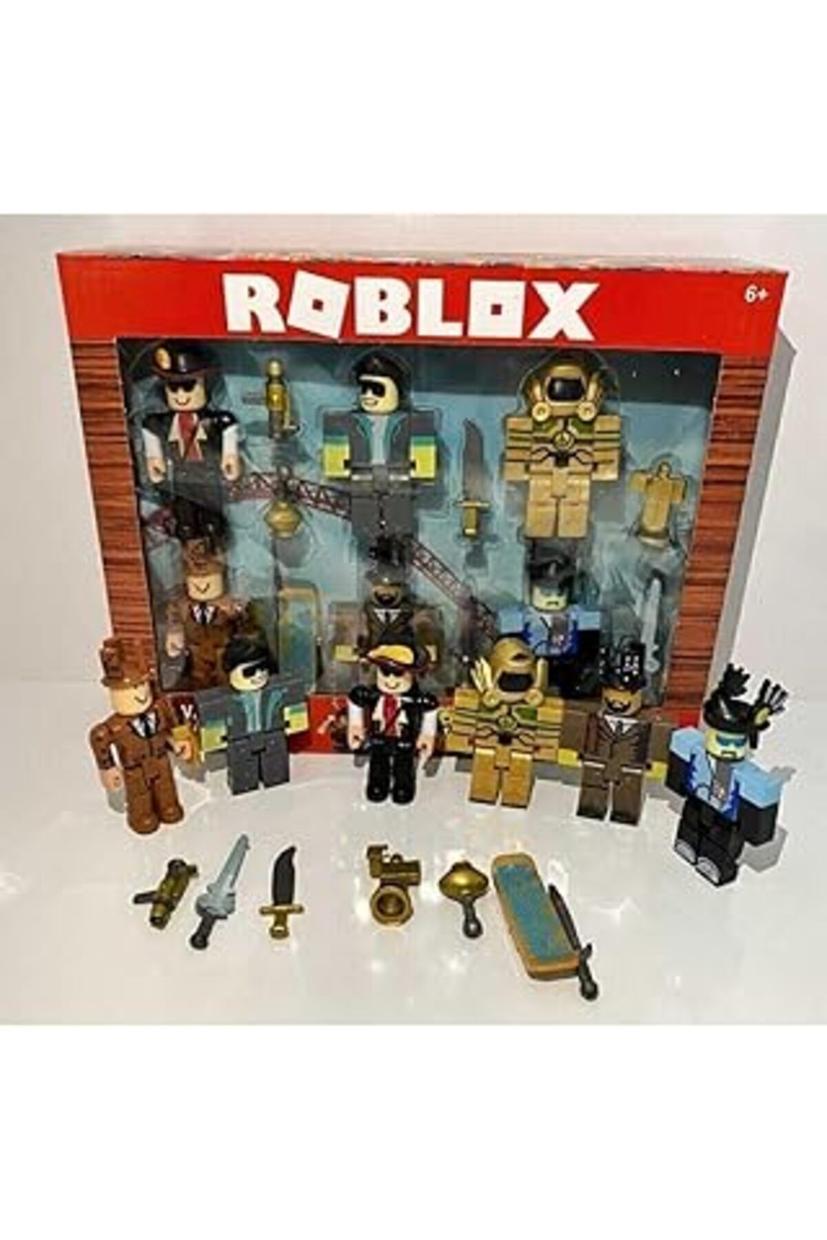 Pazarcan Mia Roblox Oyuncak Figürleri Büyük Set Figür Set 6'Lı