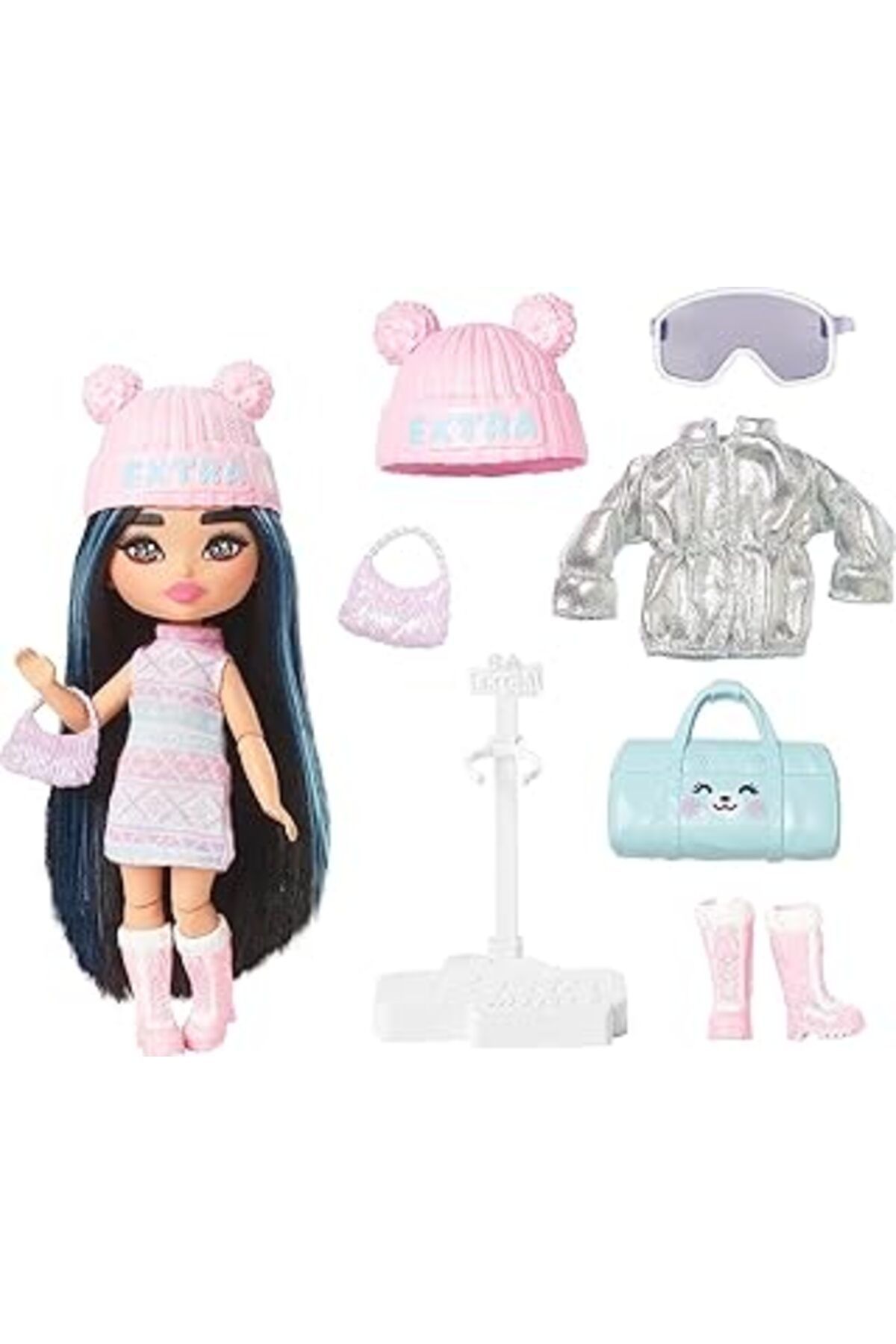 Pazarcan Barbie Extra Mini Bebekler Hgp62-Hpb20