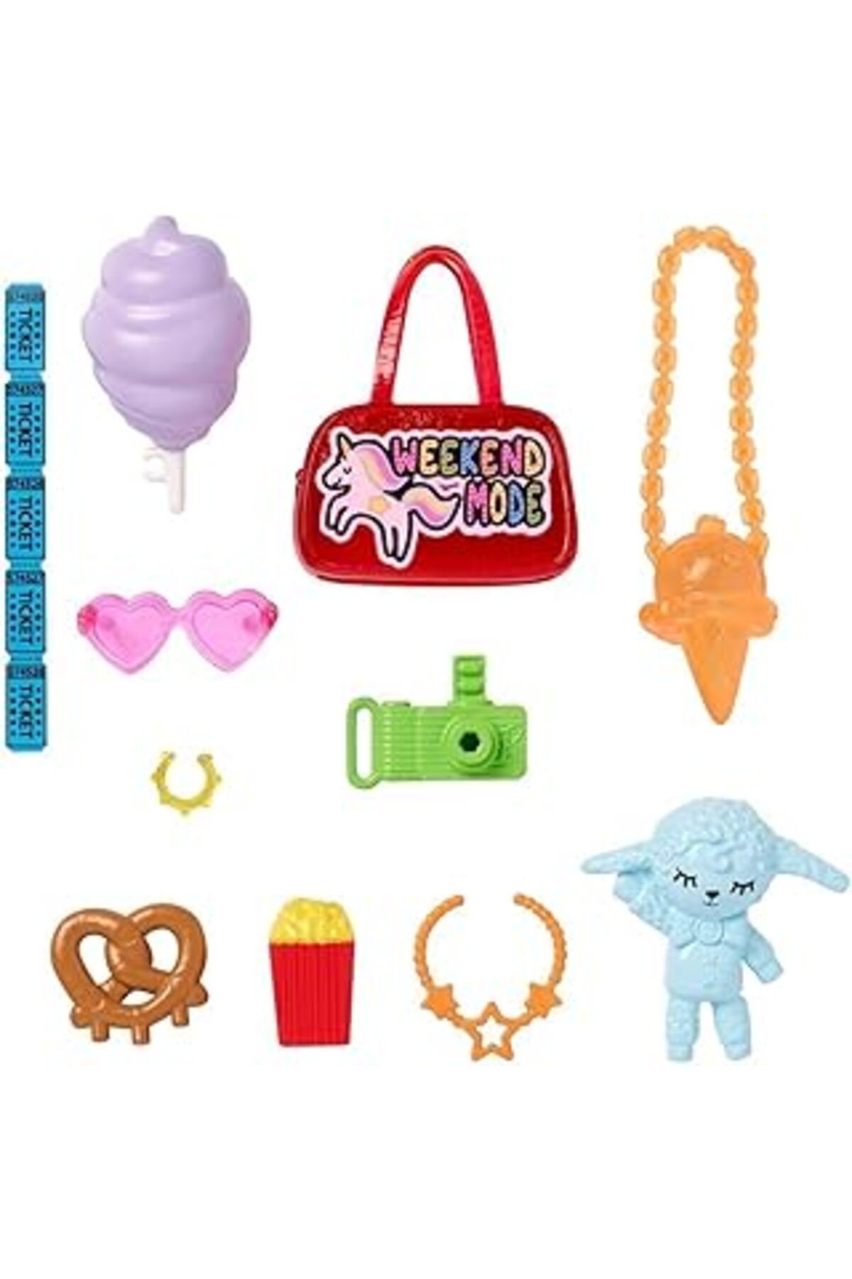 Pazarcan Barbie Barbie'Nin Son Moda Aksesuarları Fnd48-Ghx35