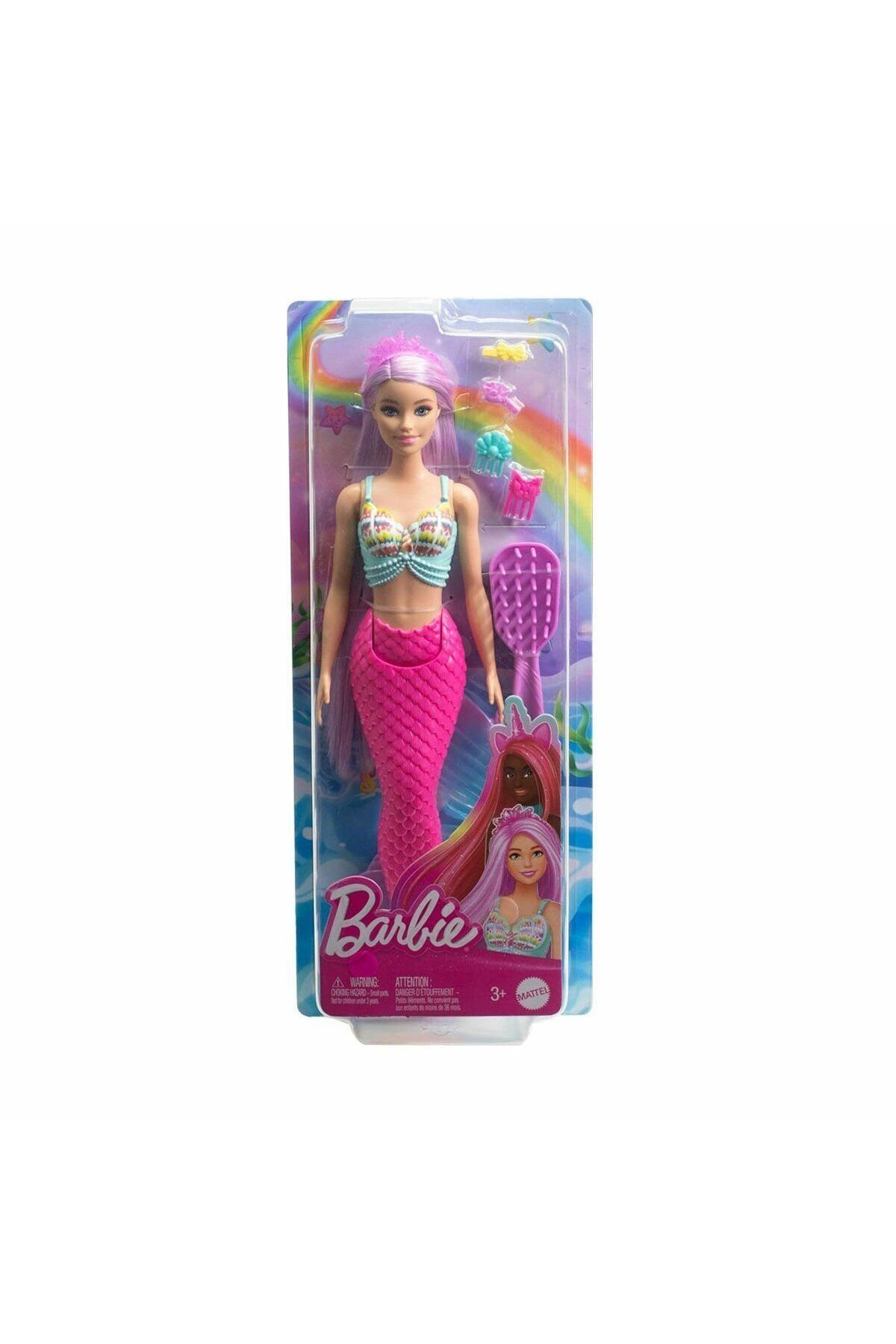 Easy Tedarik HRR00 Barbie Uzun Saçlı Muhteşem Deniz Kızı