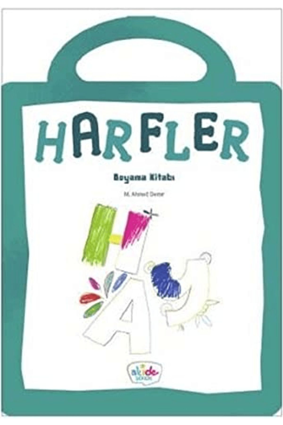 Akide Şekeri Harfler Boyama Kitabı