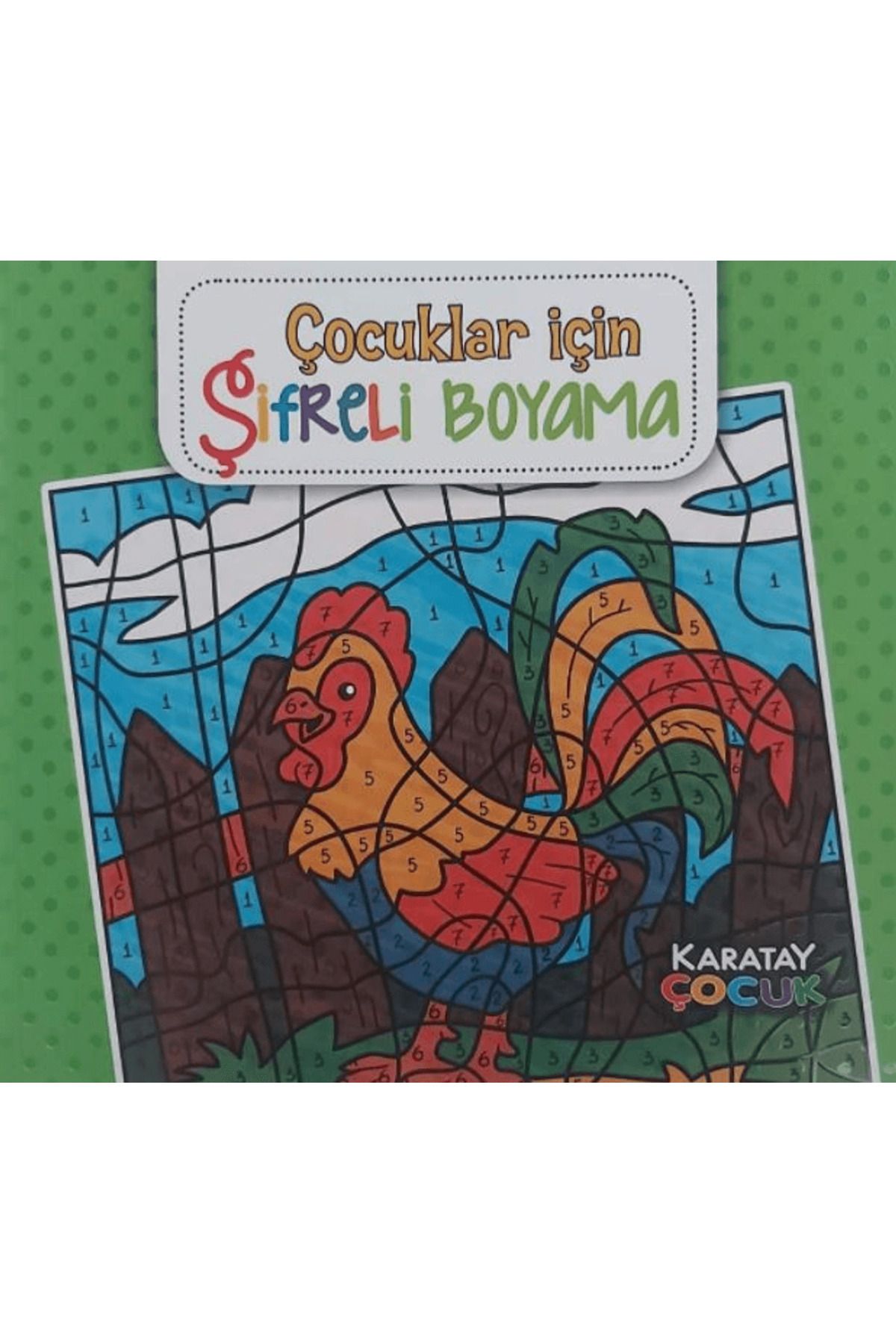Karatay Çocuk Çocuklar İçin Şifreli Boyama