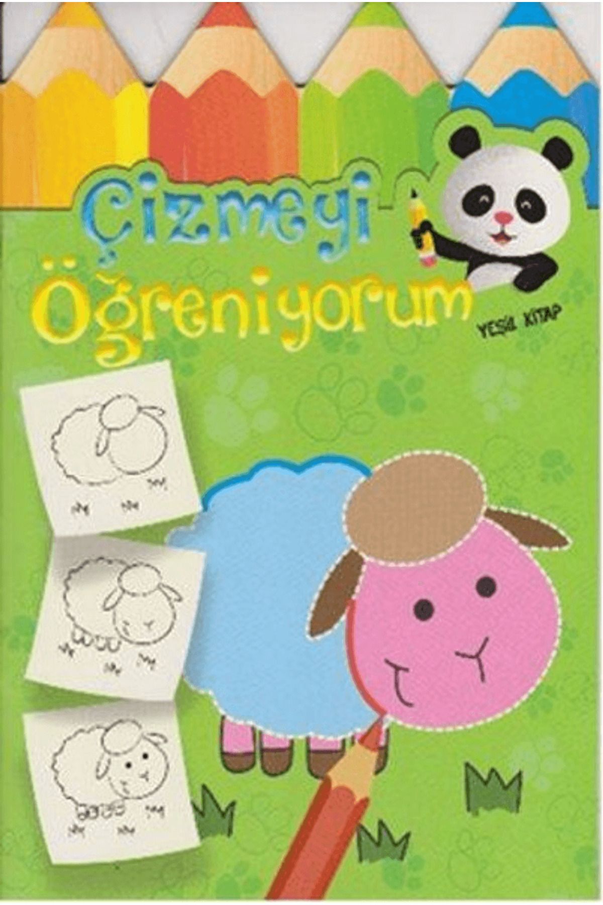 Parıltı Yayınları Çizmeyi Öğreniyorum - Yeşil Kitap
