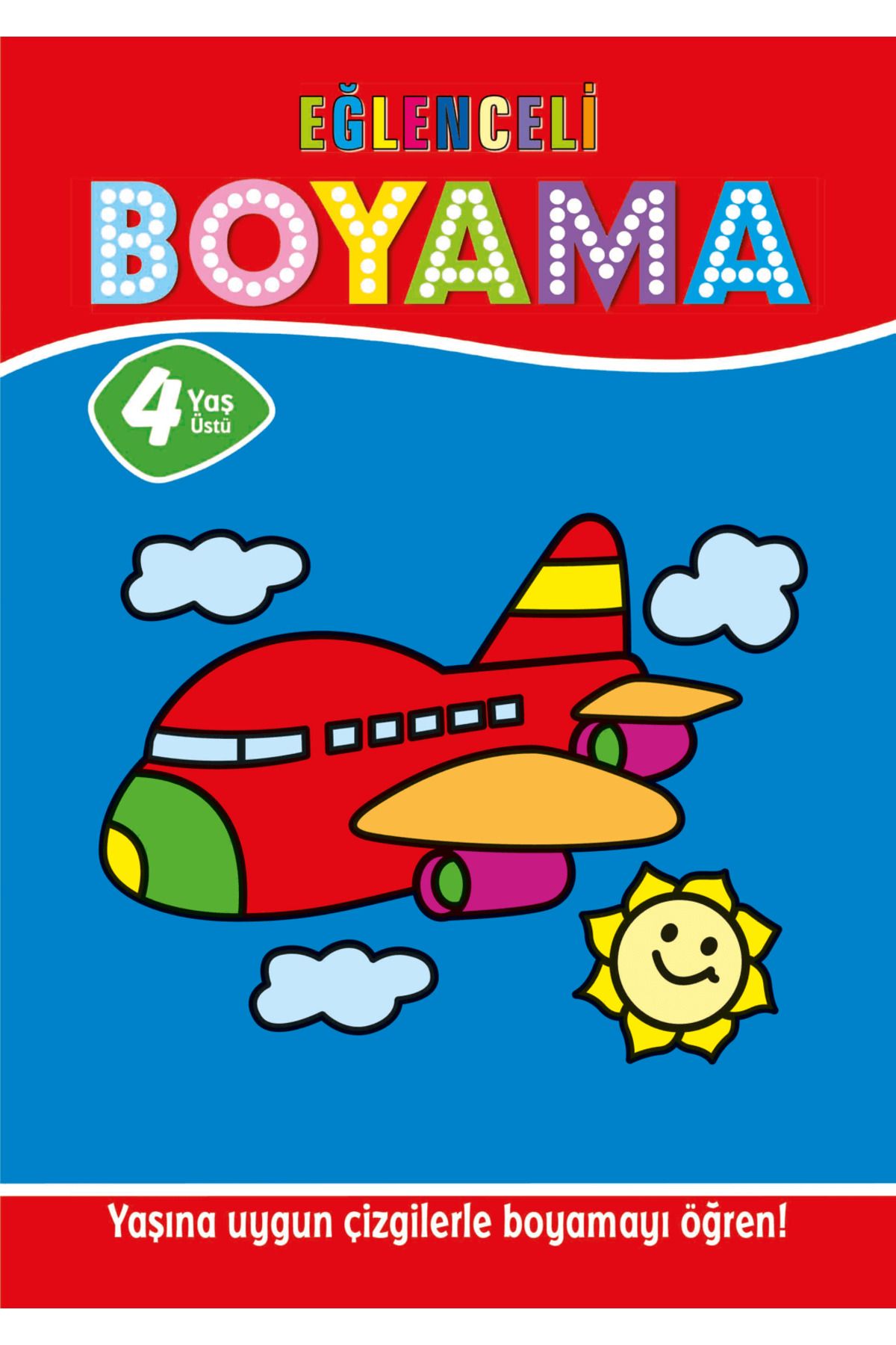 Parıltı Yayınları Eğlenceli Boyama 2 - 4 Yaş Üstü 4'lü Pastel Boya Hediyeli