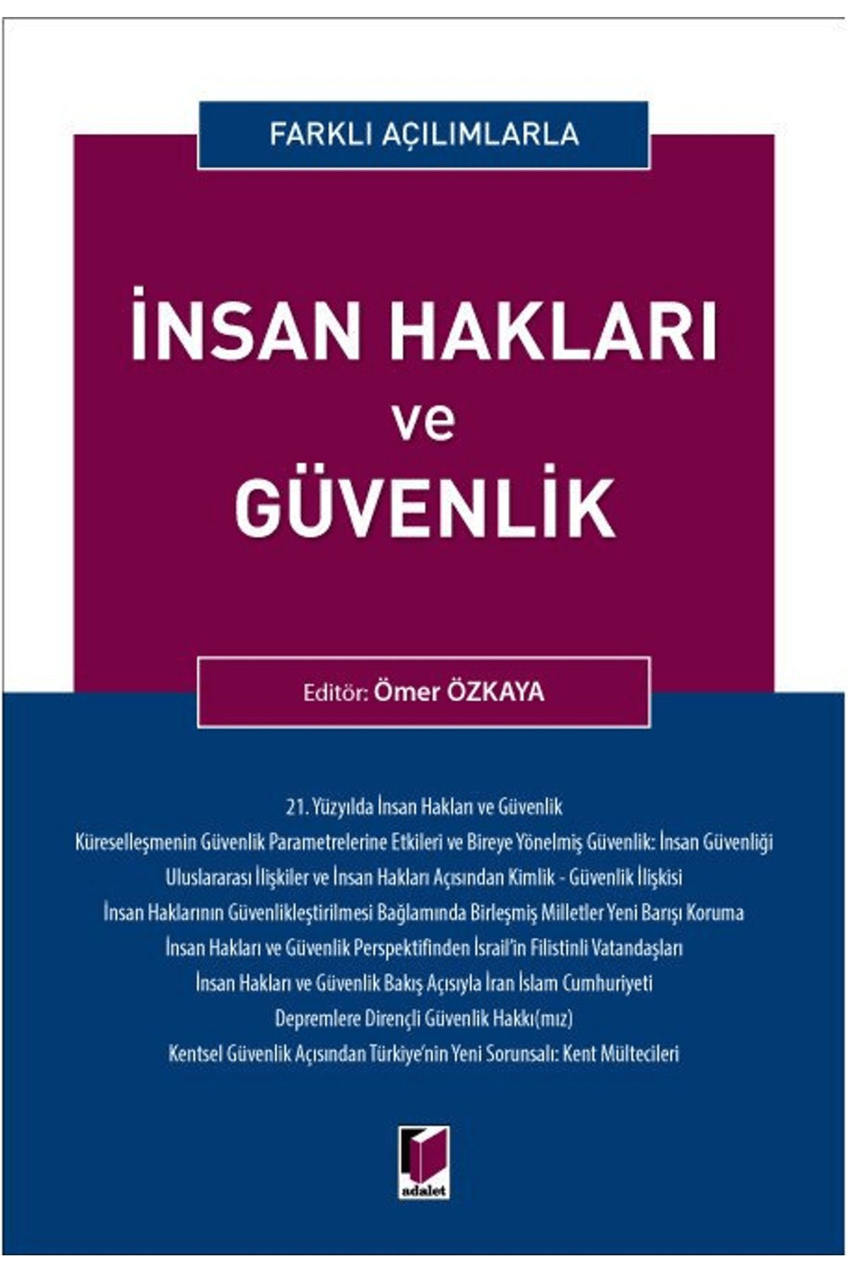 Adalet Yayınevi İnsan Hakları ve Güvenlik