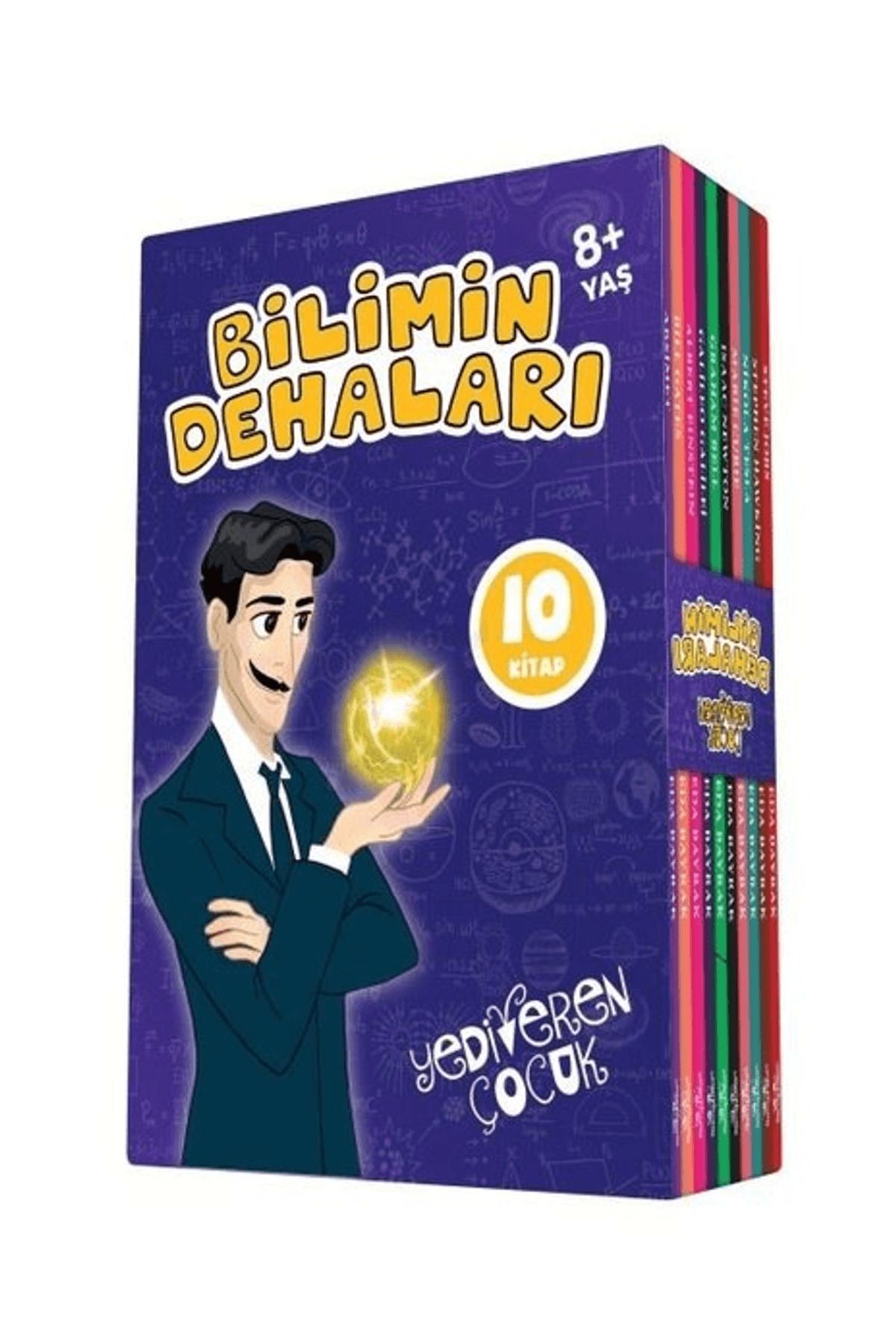 Yediveren Çocuk Bilimin Dehaları Set (10 Kitap Takım)