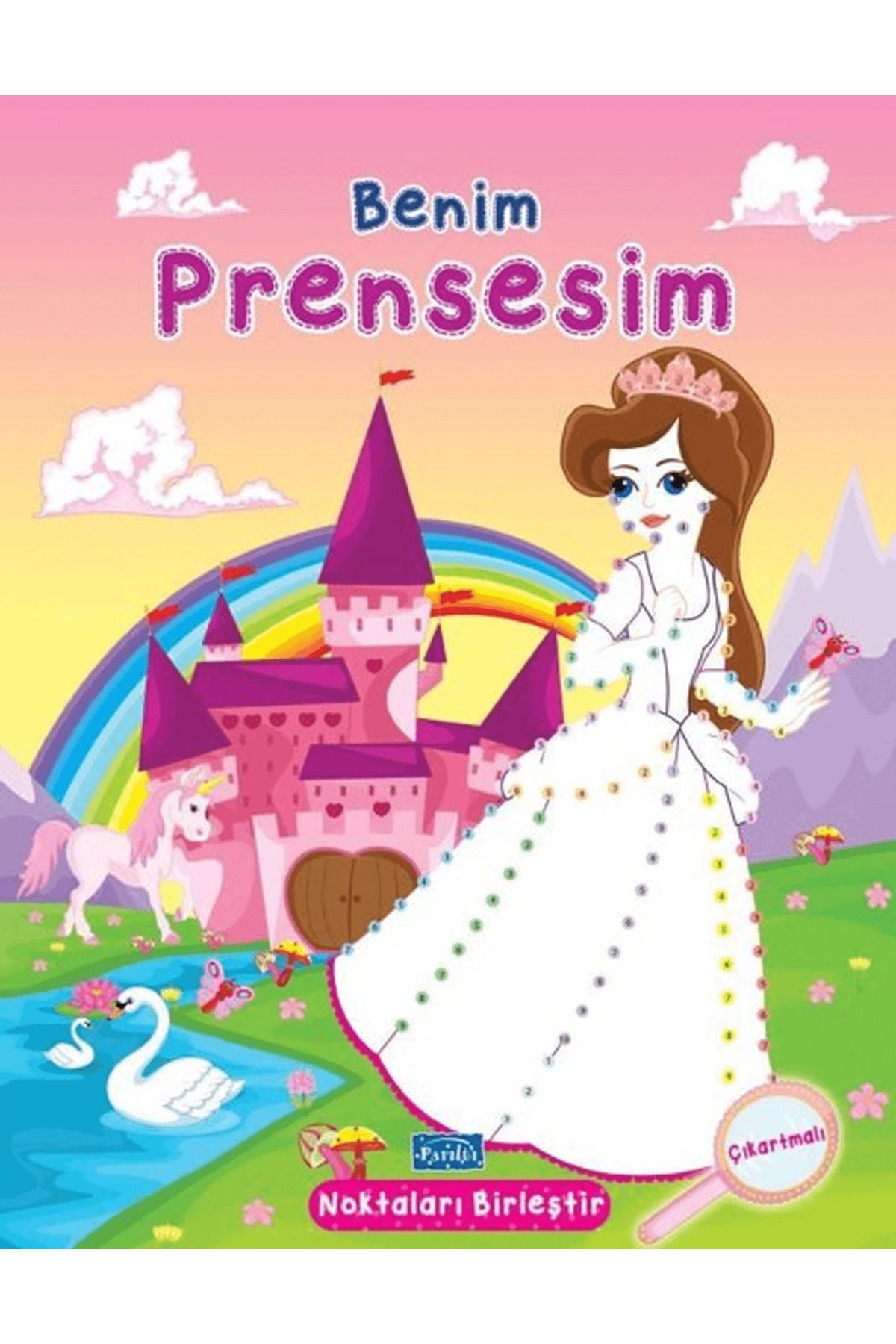 Parıltı Yayınları Benim Prensesim - Noktaları Birleştir Çıkartmalı