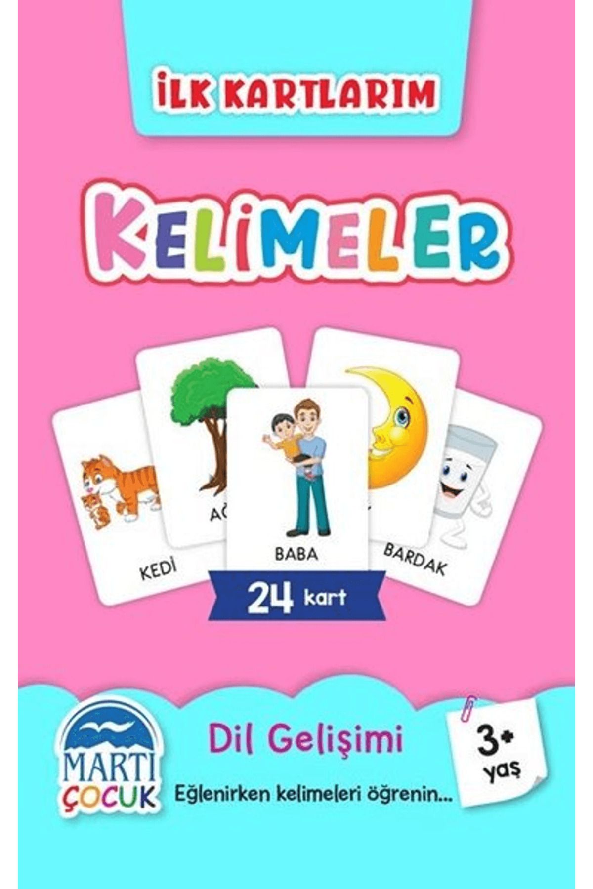 Martı Çocuk Yayınları Kelimeler - İlk Kartlarım