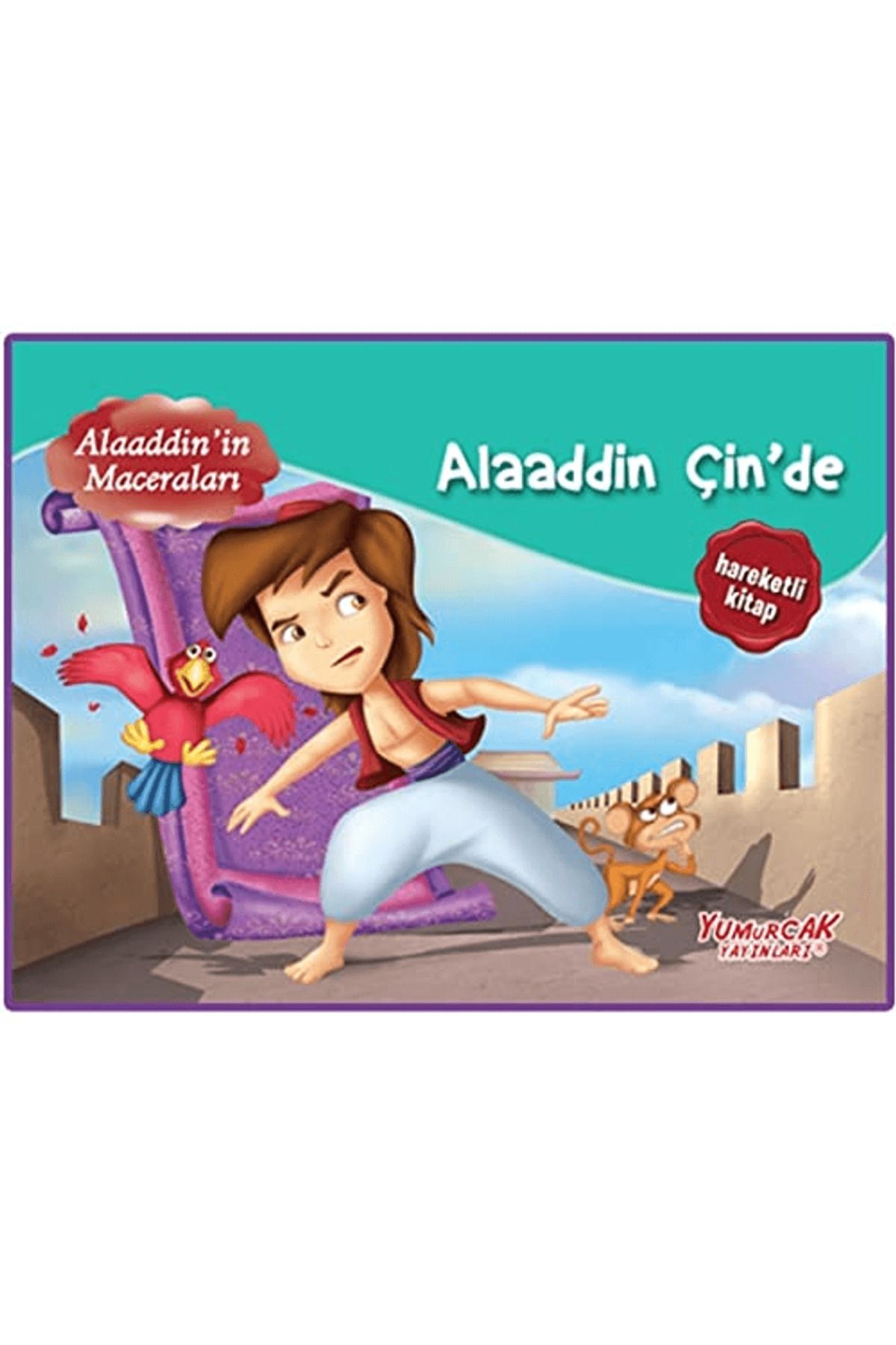 Yumurcak Yayınları Alaaddin Çin'de - Üç Boyutlu Kitap