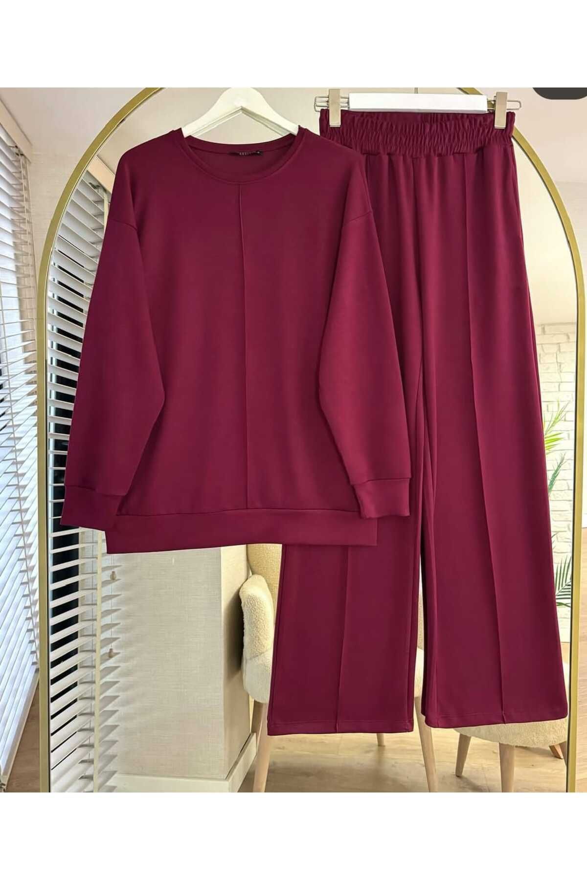 Foola Moda Rahat Kesim Basic İkili Takım
