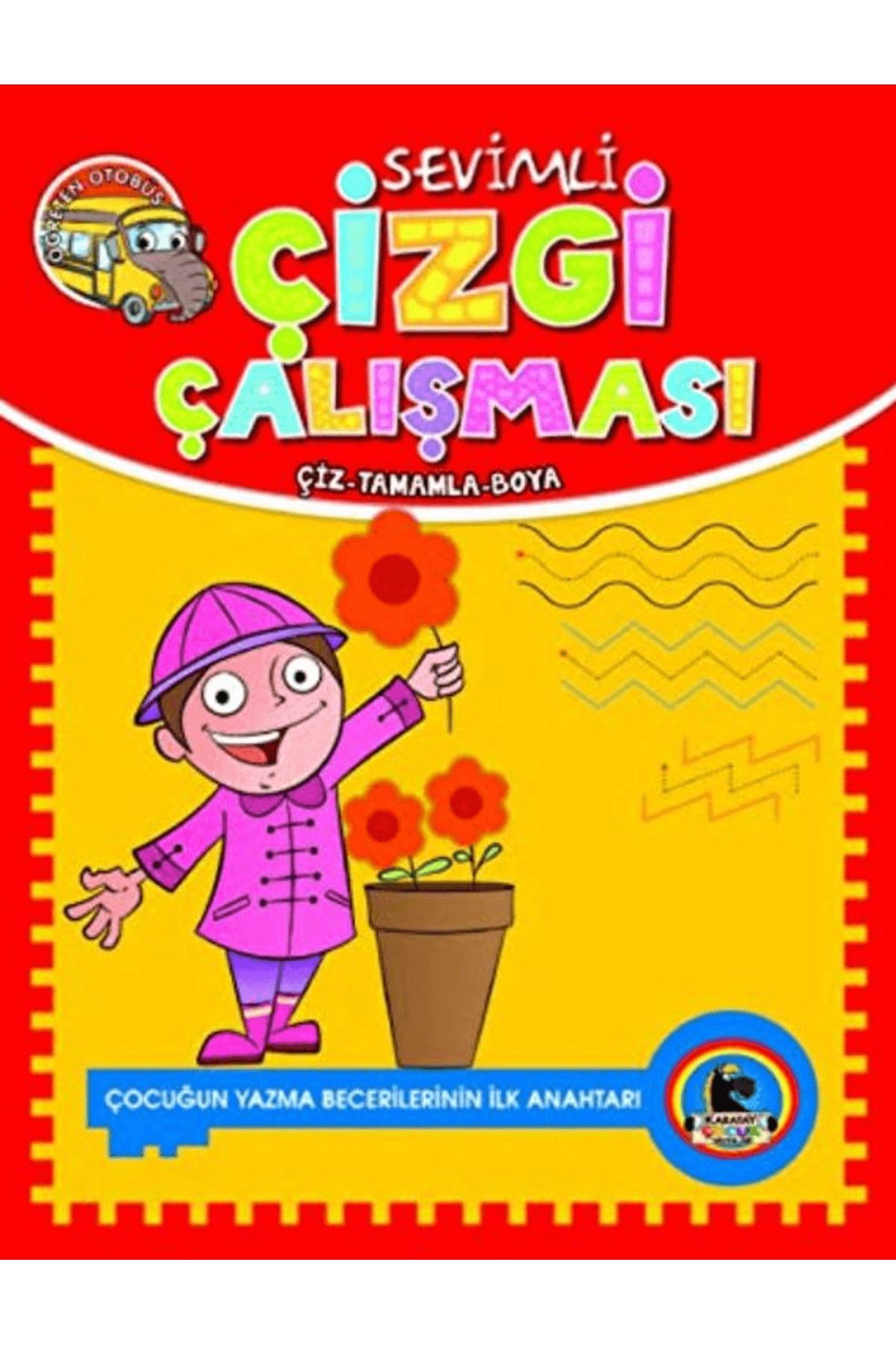 Karatay Çocuk Sevimli Çizgi Çalışması (6 Kitap Takım)