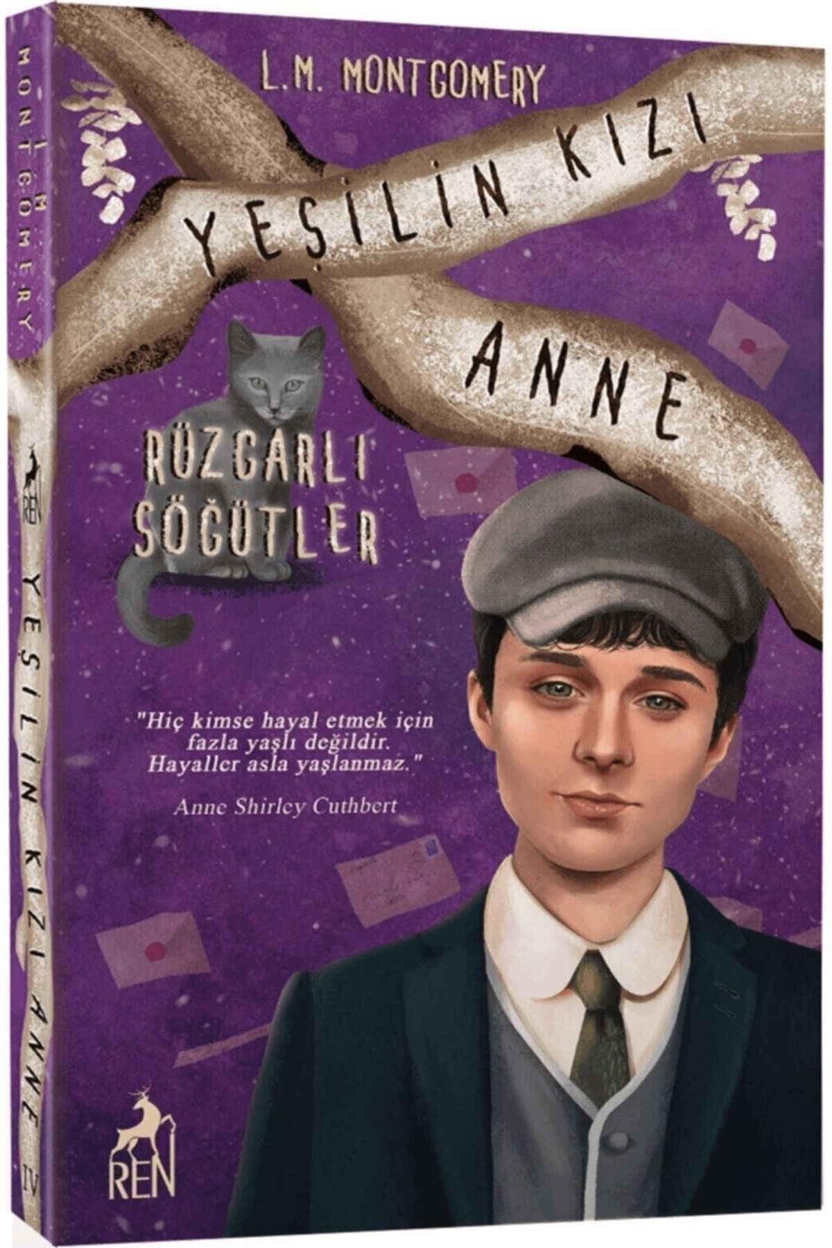 Ren Kitap Yeşilin Kızı Anne 4 - Rüzgarlı Söğütler