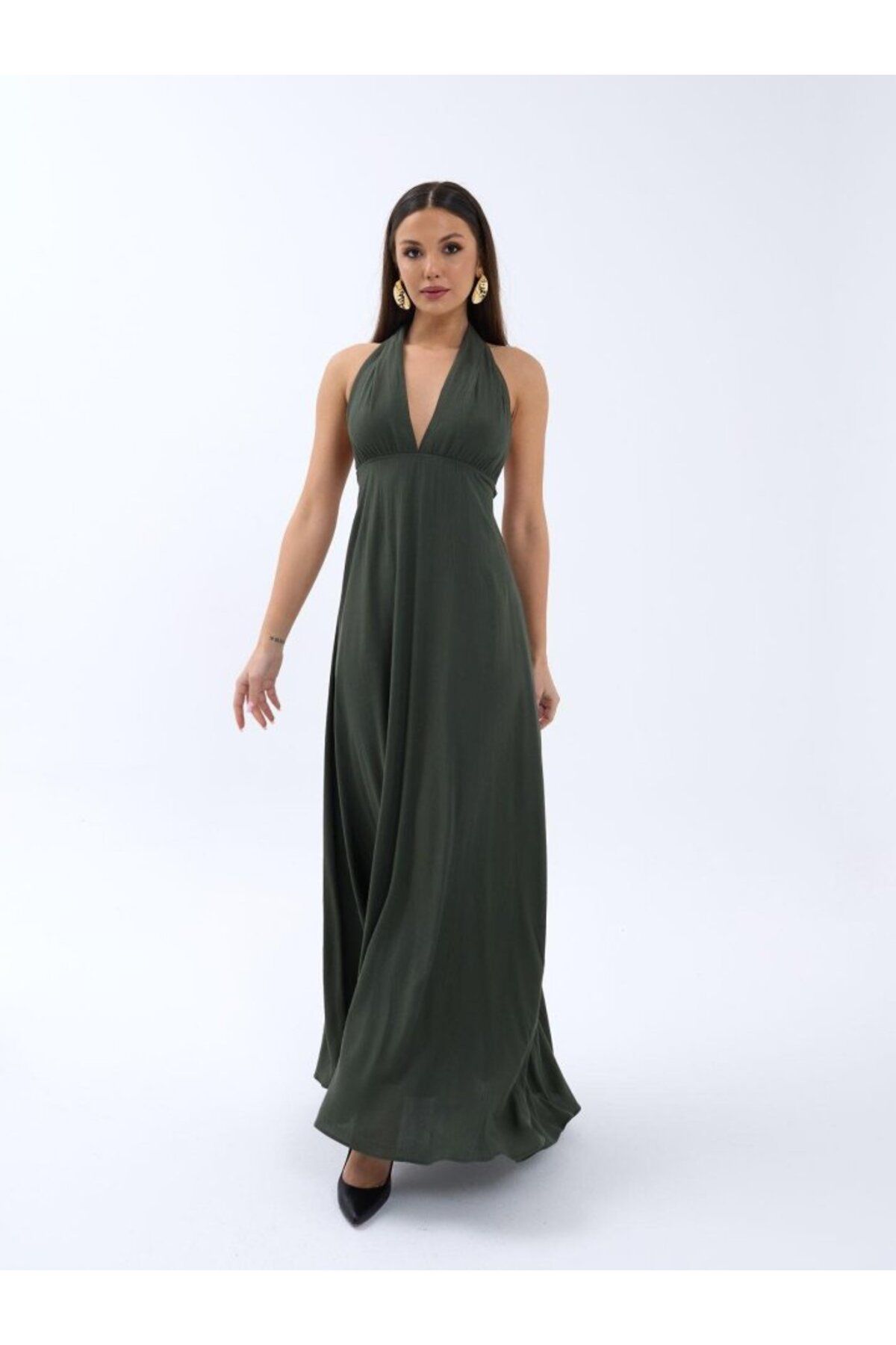 ETİLER COLLECTION 6996 ELBİSE-HAKİ