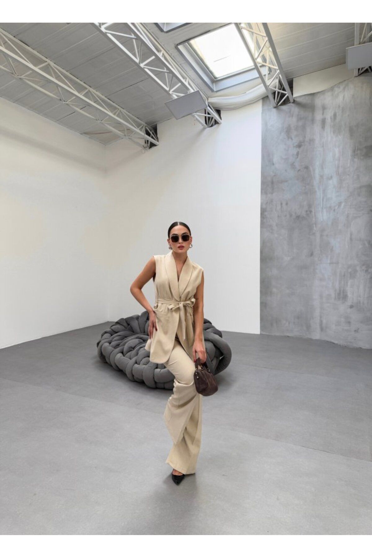ETİLER COLLECTION Cura Yelek Pantolon İkili Takim