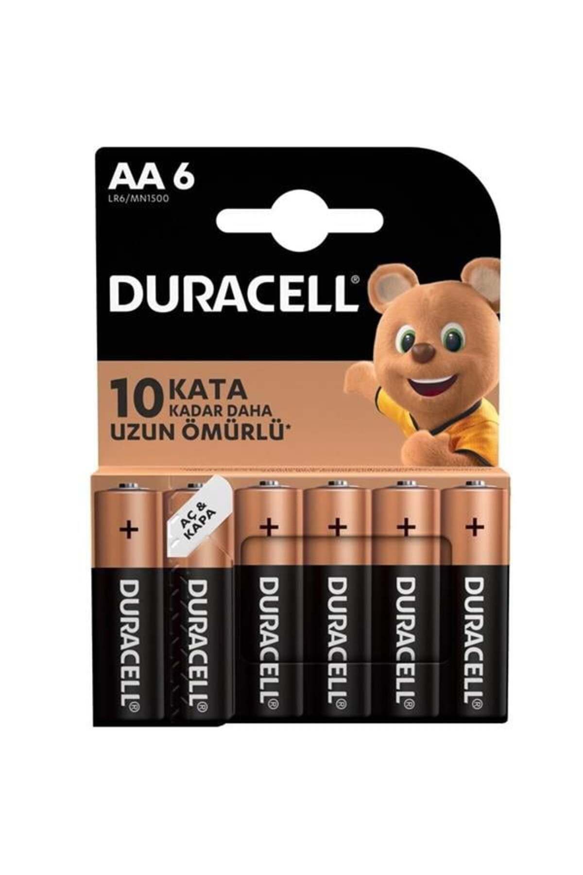 Roses Store Basic İnce Aa Kalem Pil 6'Lı