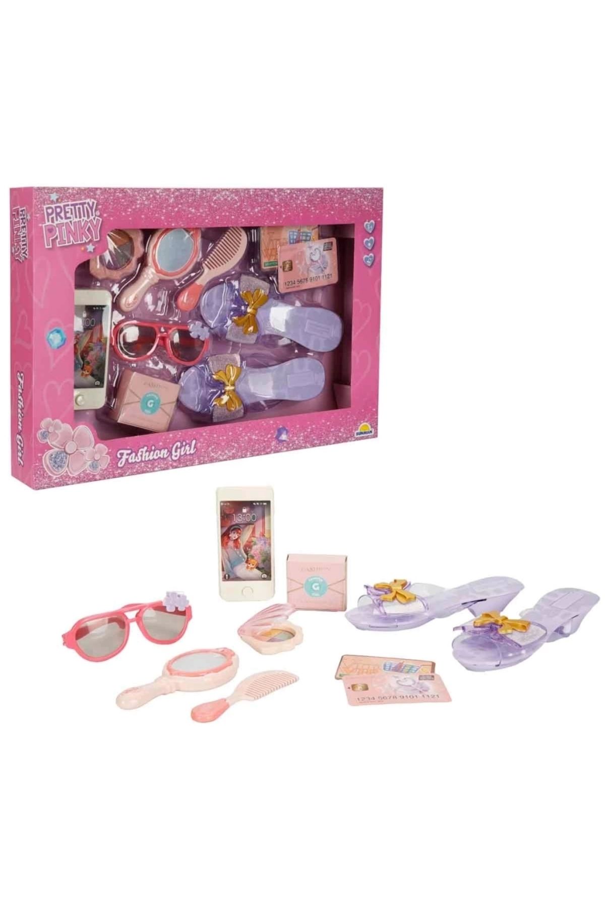 TWOX Çocuk Eğitici OyuncakFashion Girl Aksesuarlı Moda Seti