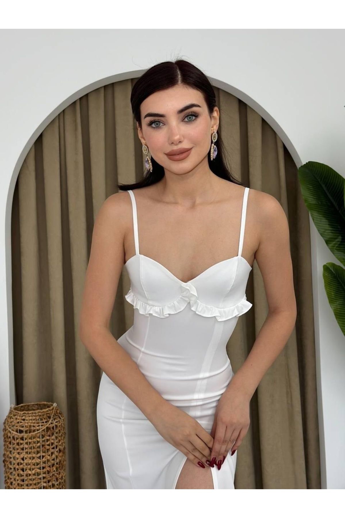 ETİLER COLLECTION Papalia Sırt Detaylı Elbise