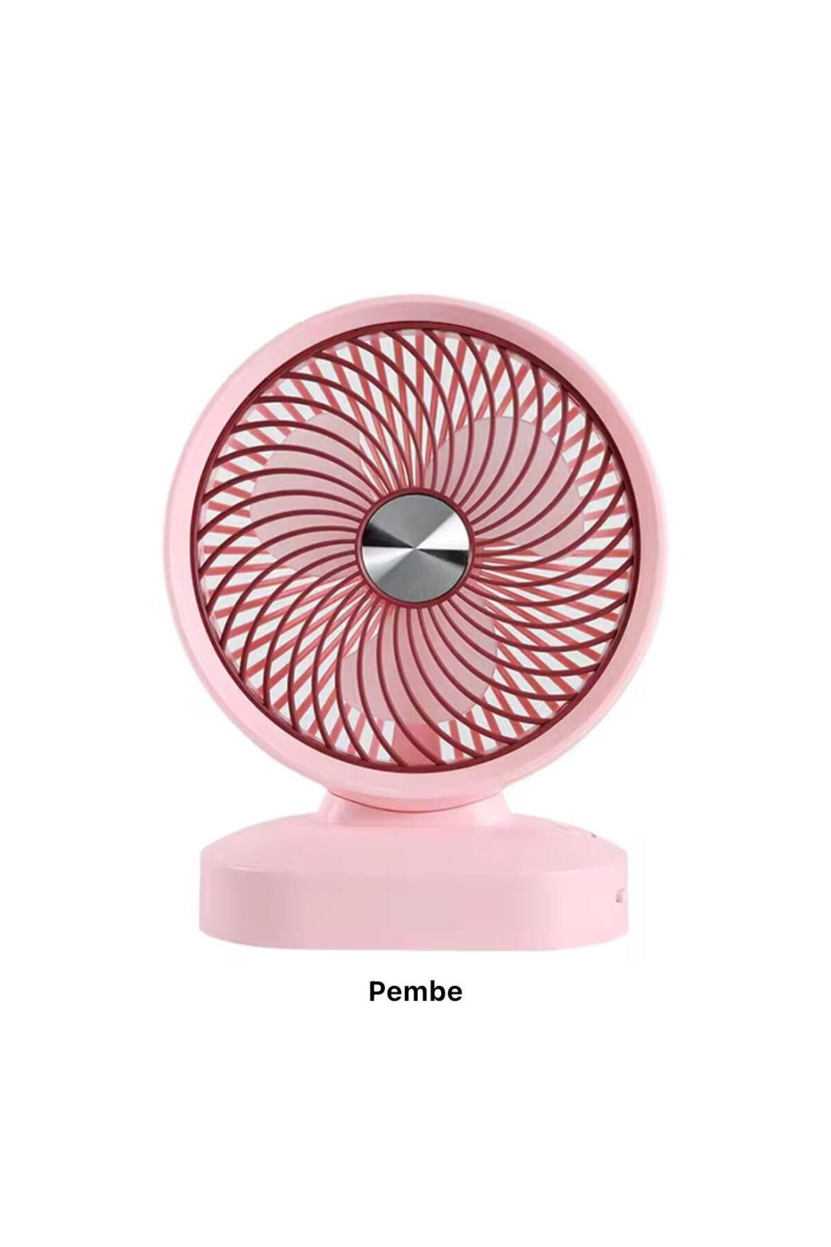 sonx Masaüstü Kullanıma Uygun, Tasarımlı USB Şarjlı Mini Fan Kompakt ve Enerji Verimli 20x25 cm