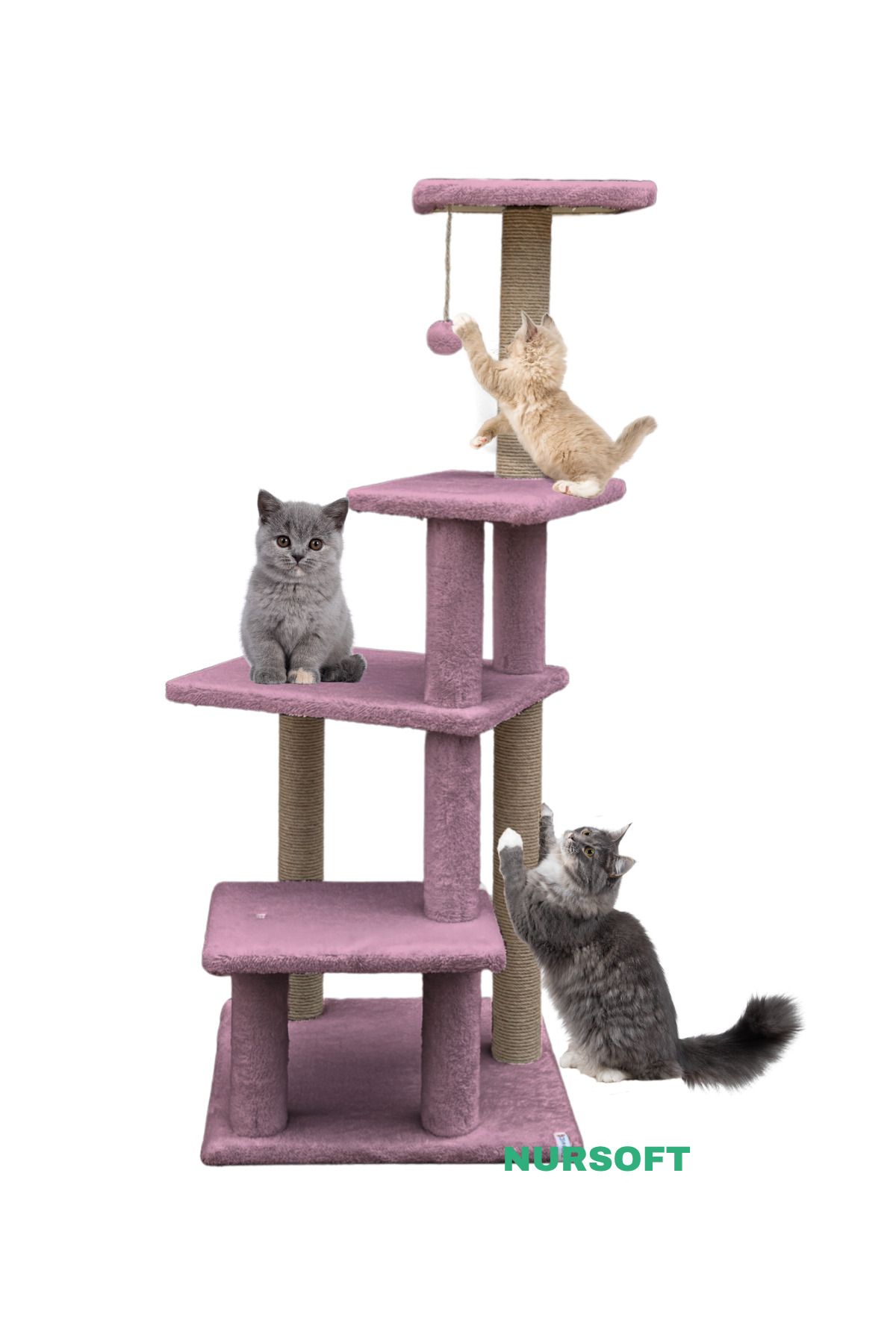Nursoft-Premium Scratching Board Multi-Layer Long Size Large Size Cat Seat Scratching Protector 3