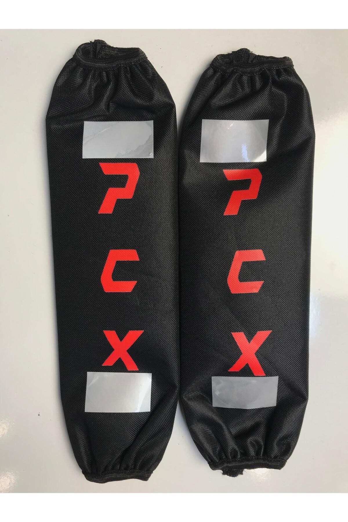 GİZA MOTOR GİZA PCX UYMLU SİYAH-KIRMIZI REFLEKTÖRLÜ AMORTİSÖR ÇORABI