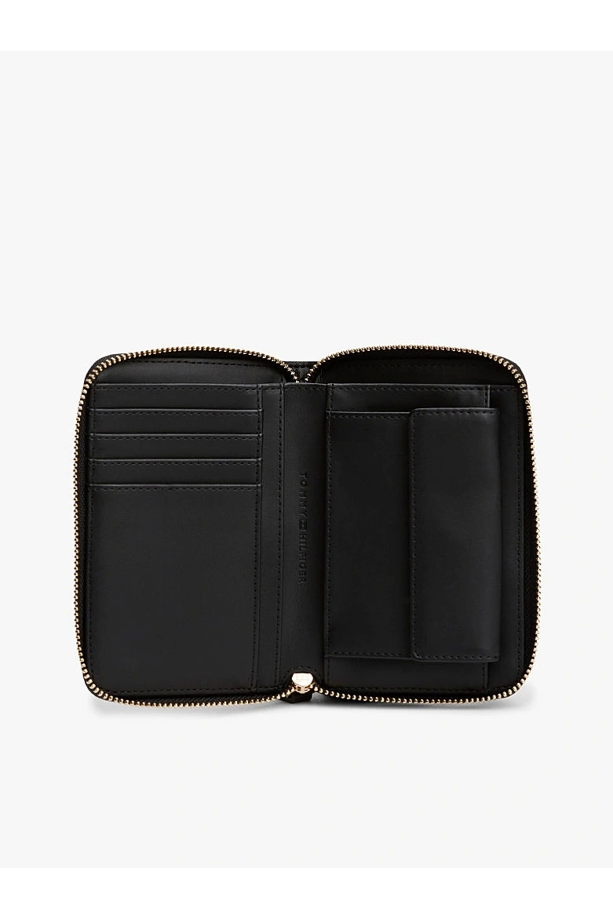 Tommy Hilfiger  TH FEMININE MED ZA Kadın Siyah Cüzdan AW0AW17476BDS - Görsel 4