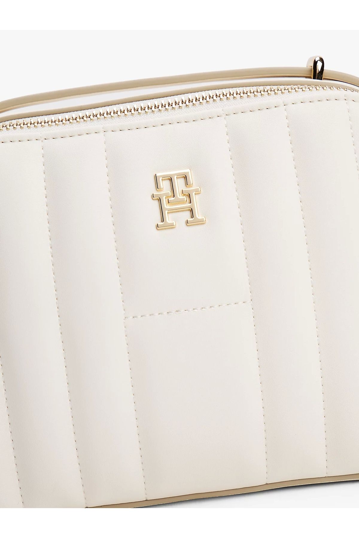 Tommy Hilfiger-TH FEMININE CONV CAMERA BAG Geantă cremă pentru femei AW0AW17453Z00 4