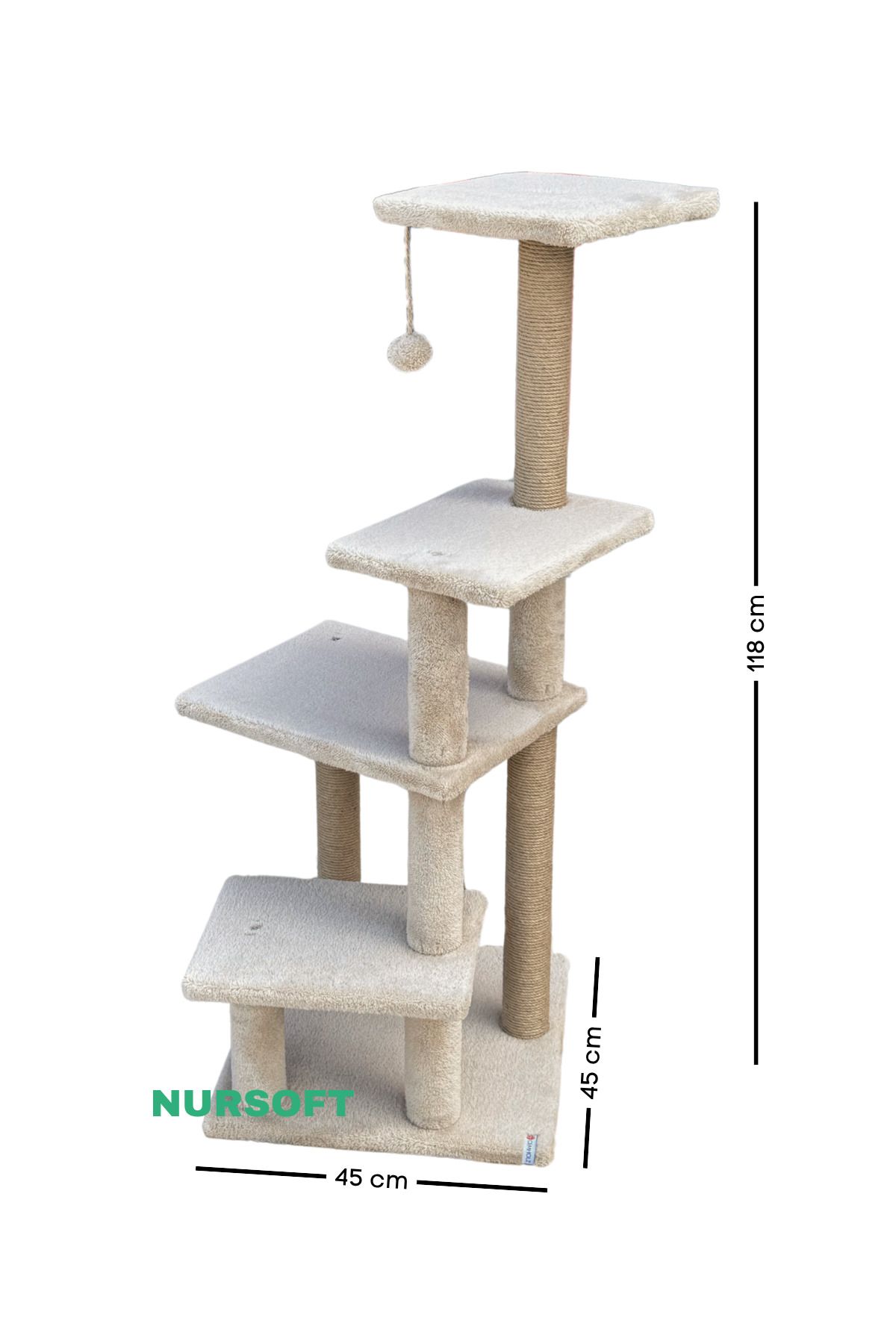 Nursoft-Premium Scratching Board Multi-Layer Long Size Large Size Cat Seat Scratching Protector 7