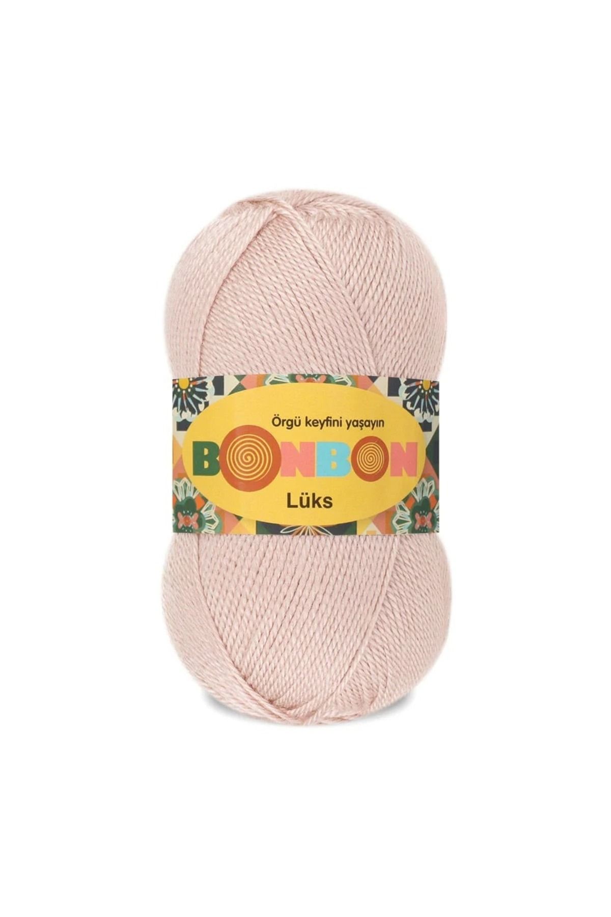 NAKO Bonbon Lüks 98375 Açık Somon (5 Adet) Örgü İpi