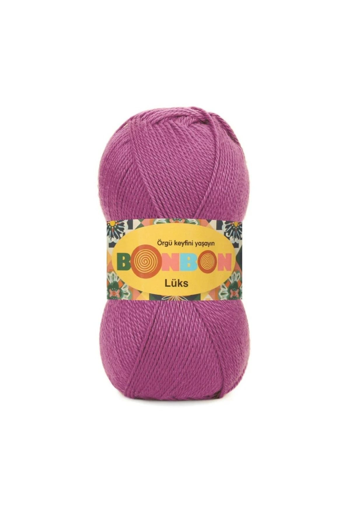 NAKO Bonbon Lüks 98402 Fuşya (5 Adet) Örgü İpi