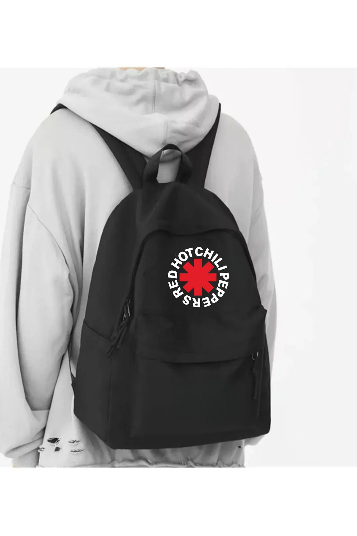 Touz Moda Rock Serisi Baskılı Okul, Dershane, Kurs Sırt Çantası