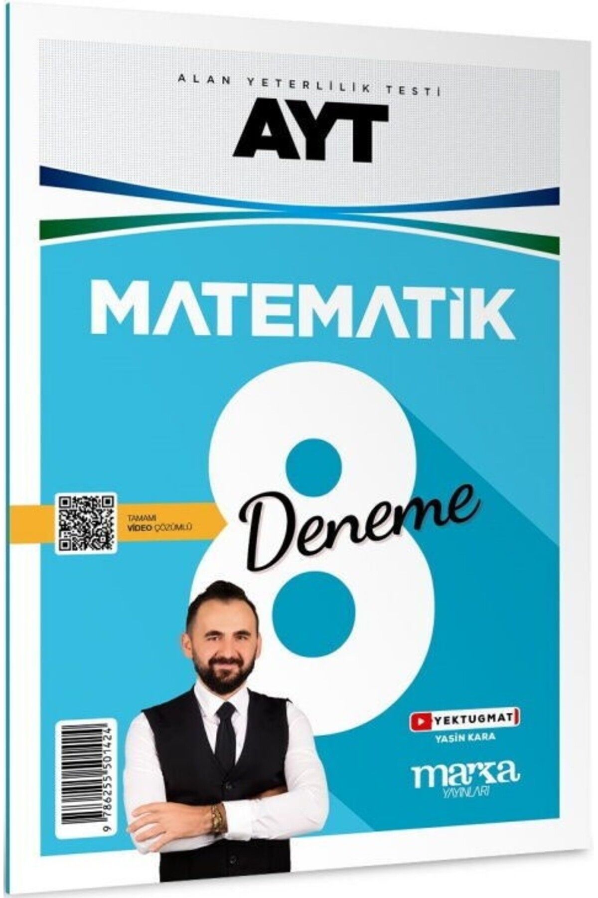 Ankara Kitap Merkezi AYT Matematik Tamamı Video Çözümlü 8 Deneme Marka Yayınları