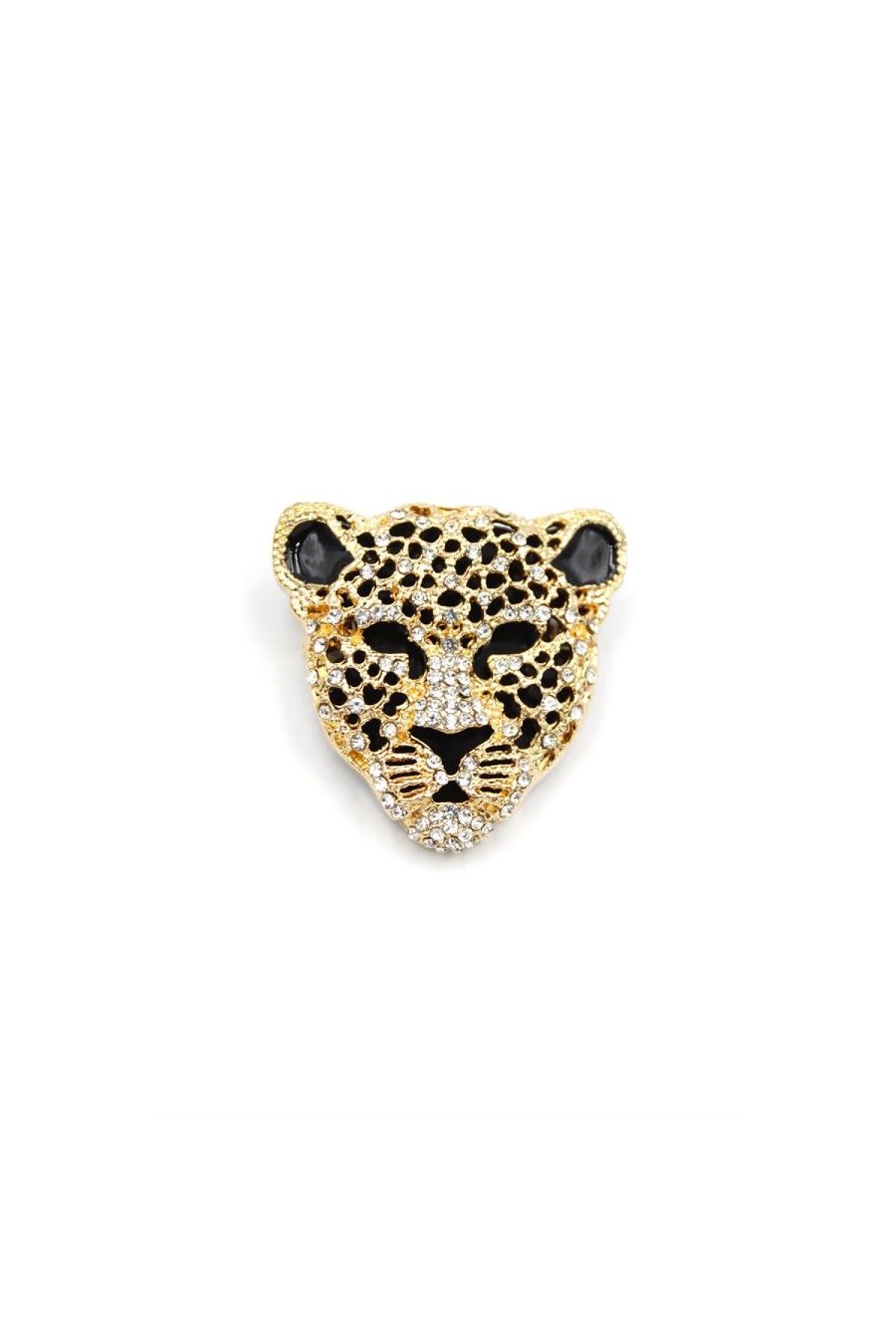 maarketim Leopar Broş - Altın