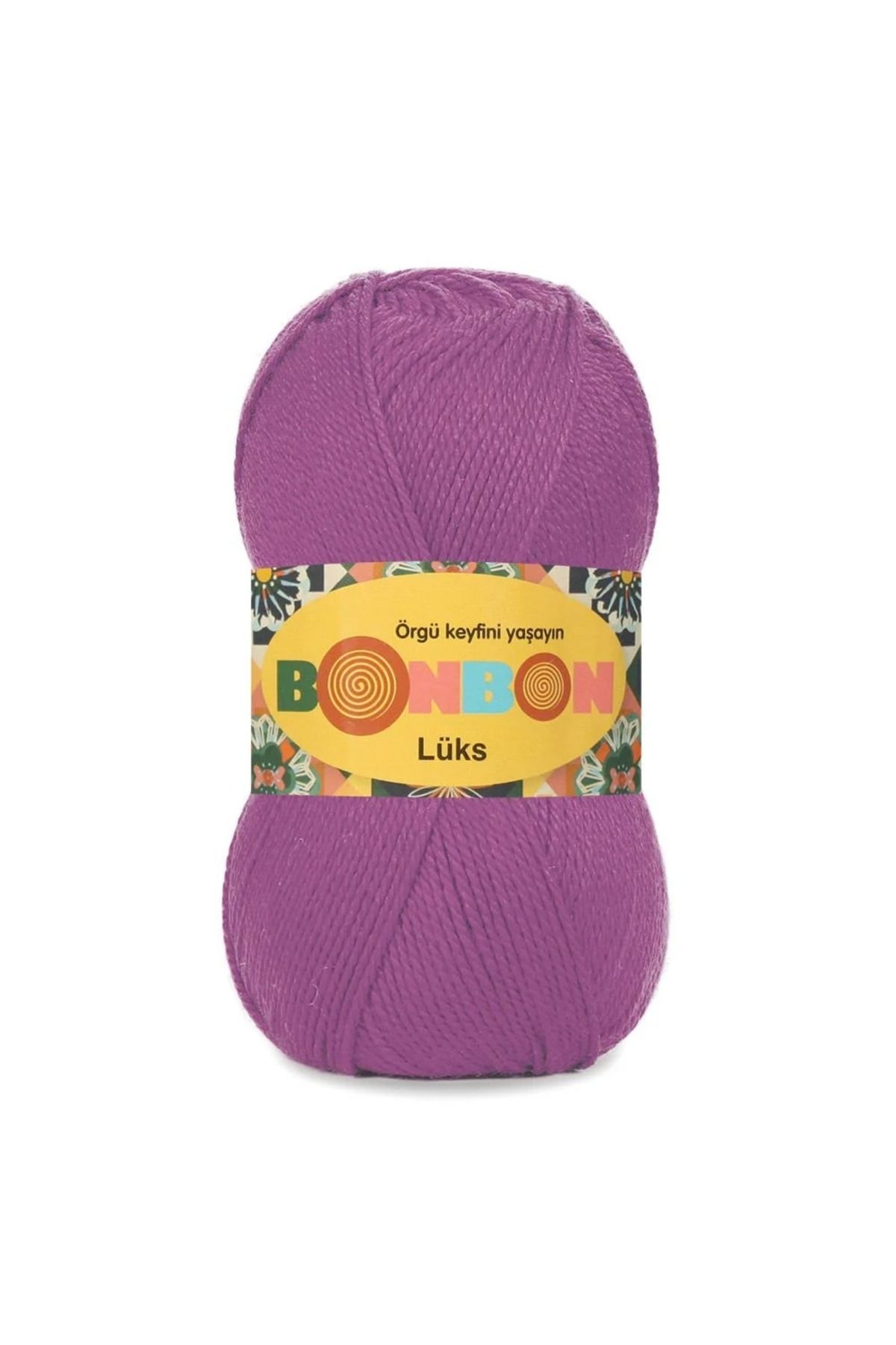 NAKO Bonbon Lüks 98674 Siklamen (5 Adet) Örgü İpi