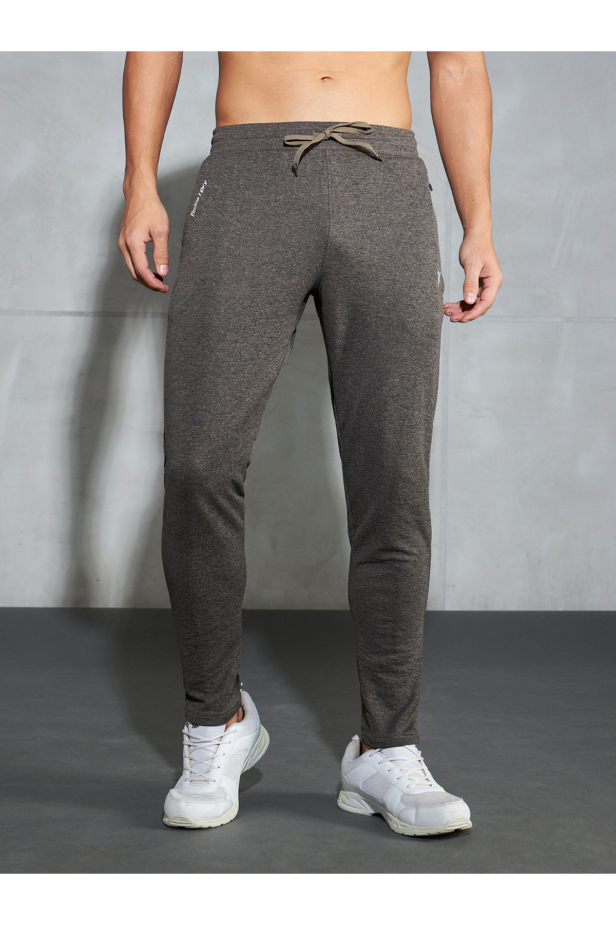 Technosport By Styli-Solid Trackpants with Drawstring 1