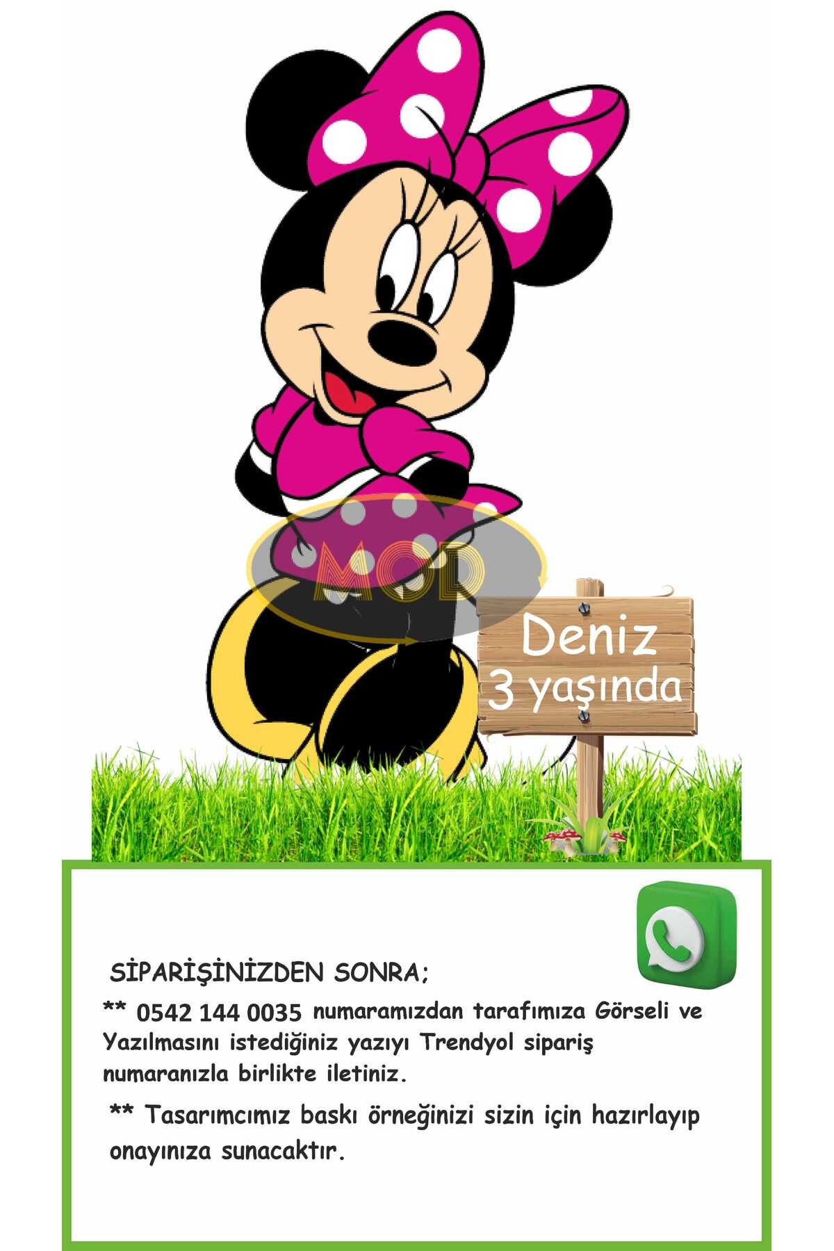 MOD DOĞUM GÜNÜ 3 BOYUTLU AYAKLI MAKET PANO 50X70 CM