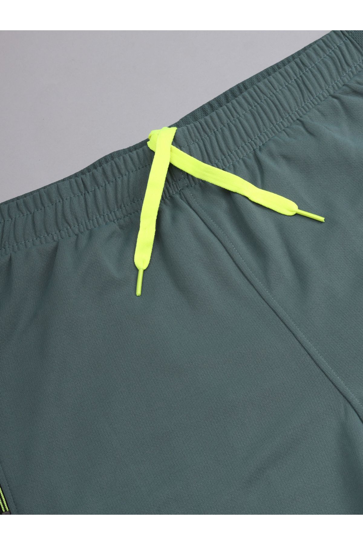 Technosport By Styli-Solid Elasticated Trackpants with Pockets 4