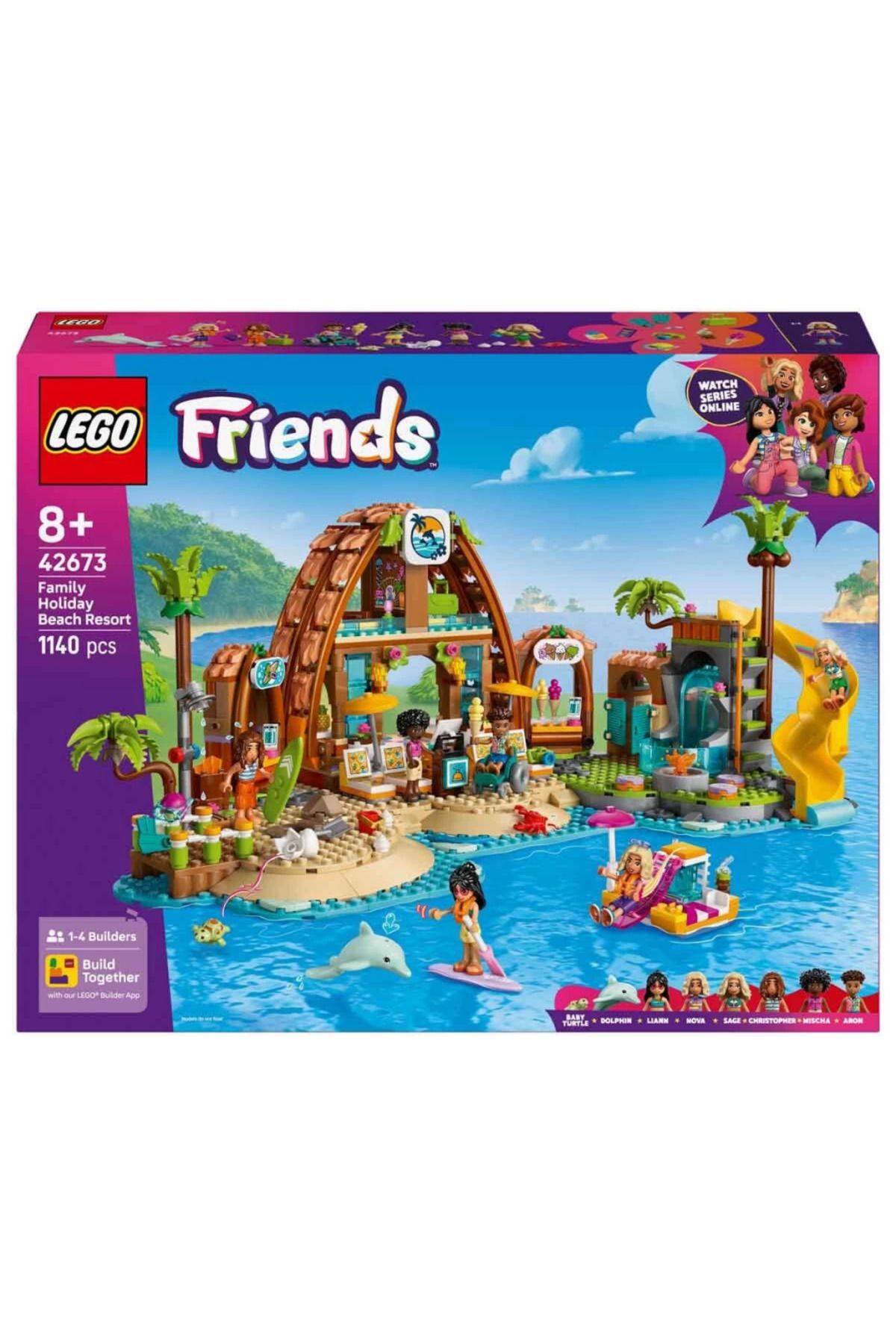 NW NessiWorld Nessiworld LEGO Friends Aile Tatil Köyü 42673