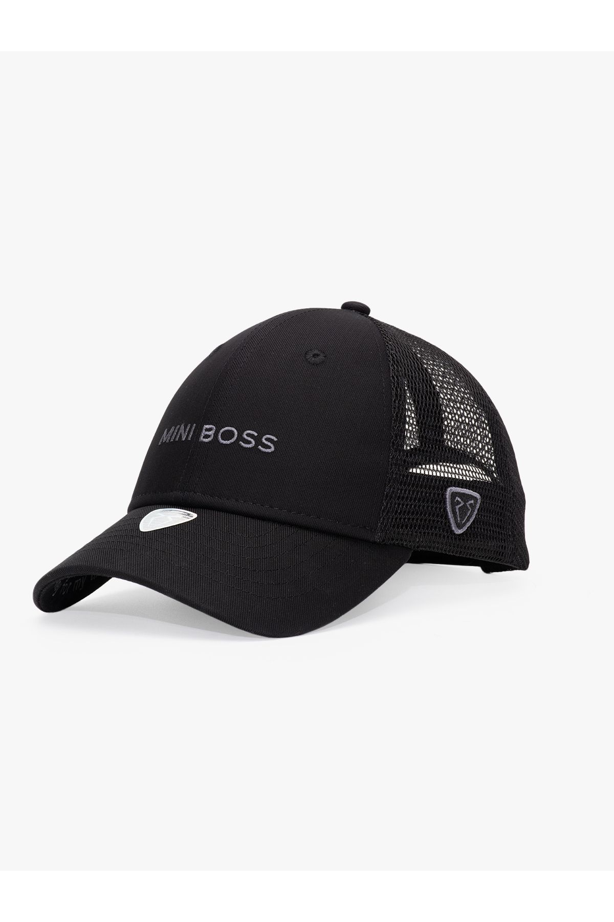 Rust&Rich Kadın Erkek Siyah Gümüş Baseball Cap Timeless Collection