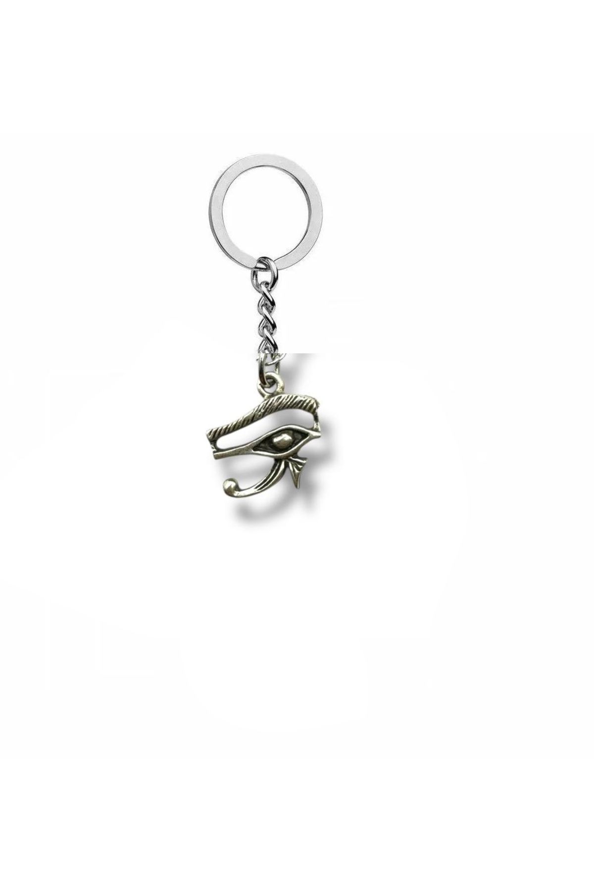 Herşey Nota Eye of Horus – Antik Mısır Koruma Sembolü Unisex Metal Anahtarlık