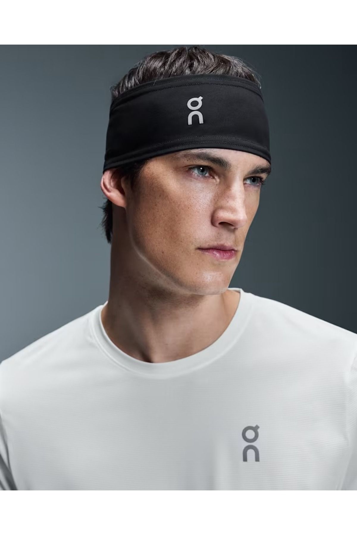 ON Core Headband, Soğuk Havalarda Koşu İçin Fırçalı Astar Spor Kafa Bandı