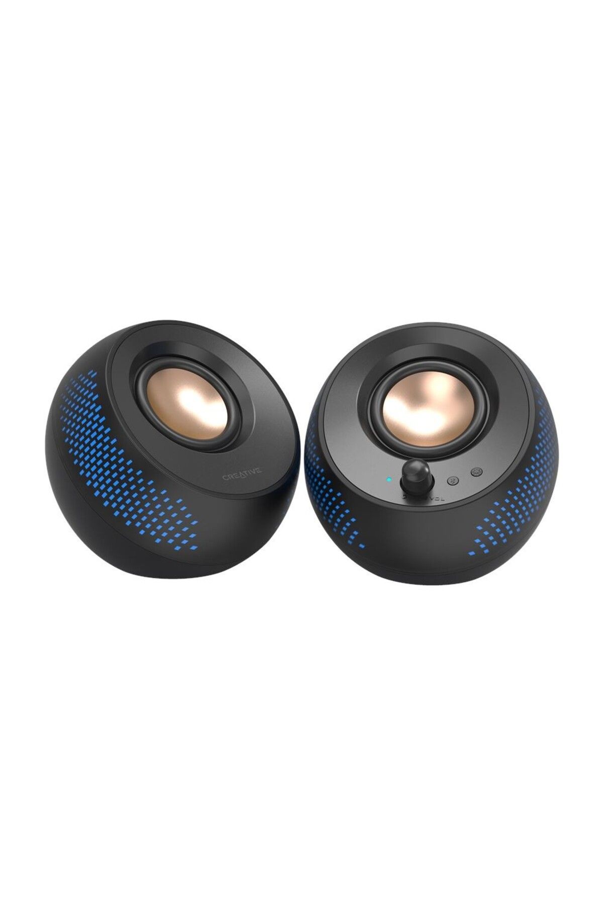 CREATIVE Pebble X 2.0 Özelleştirilebilir RGB Aydınlatma, Bluetooth 5.3, 15W USB-C Hoparlör