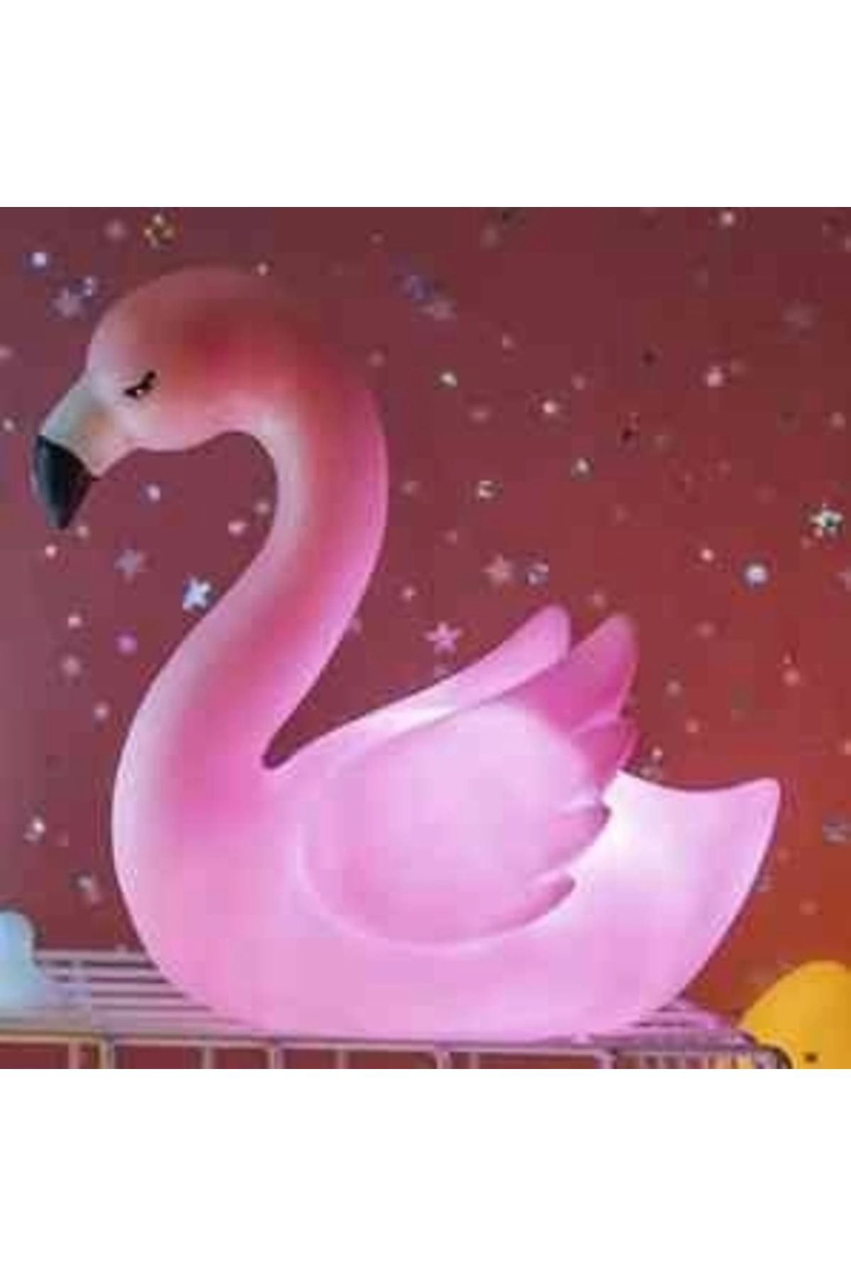dododan Led Işıklı Flamingo Masa Lambası Dekoratif Aydınlatma