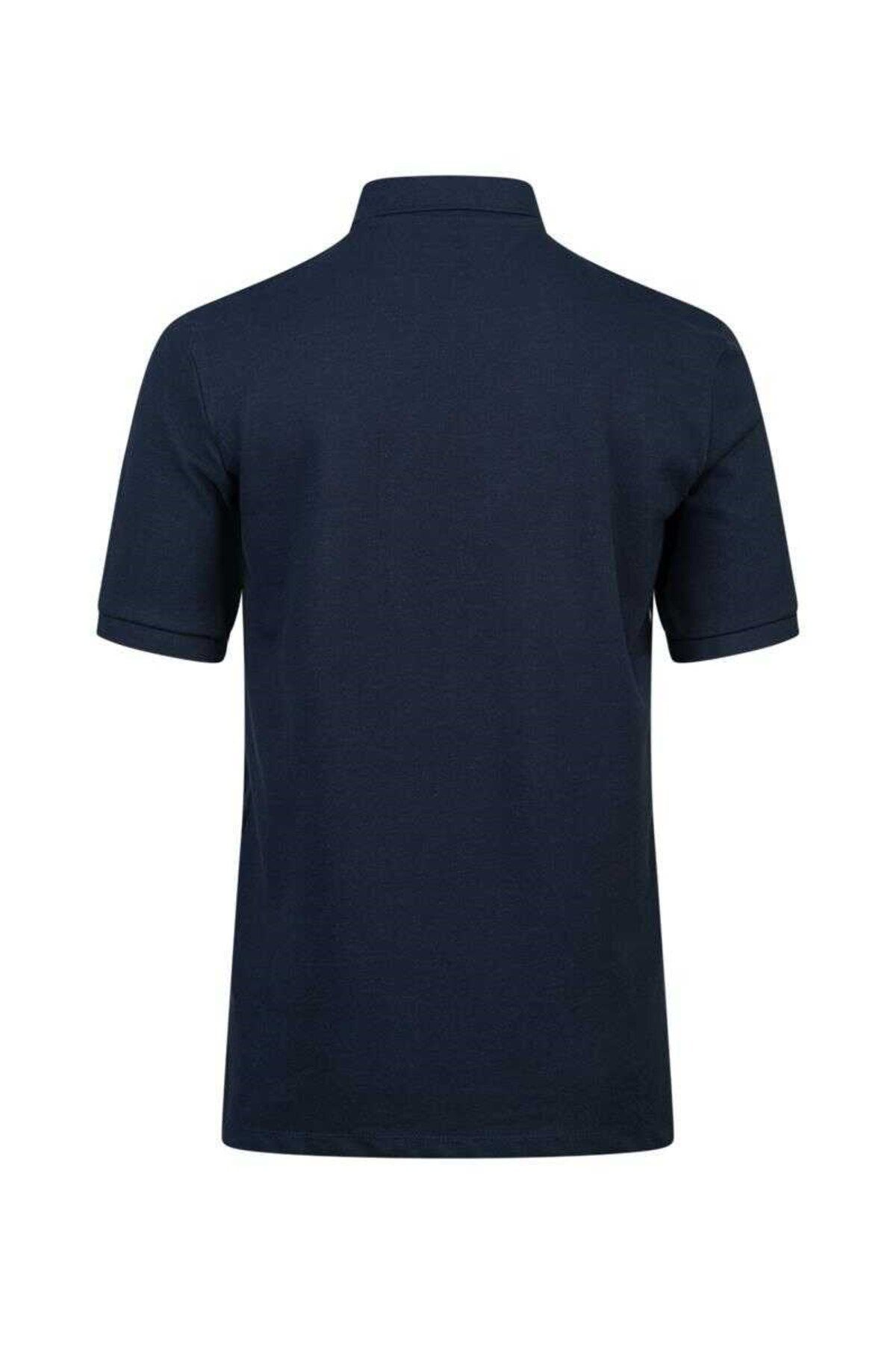 2AS-Ανδρικό μπλουζάκι με γιακά πόλο Andy Navy Blue 2asandytfbm25-0335 4