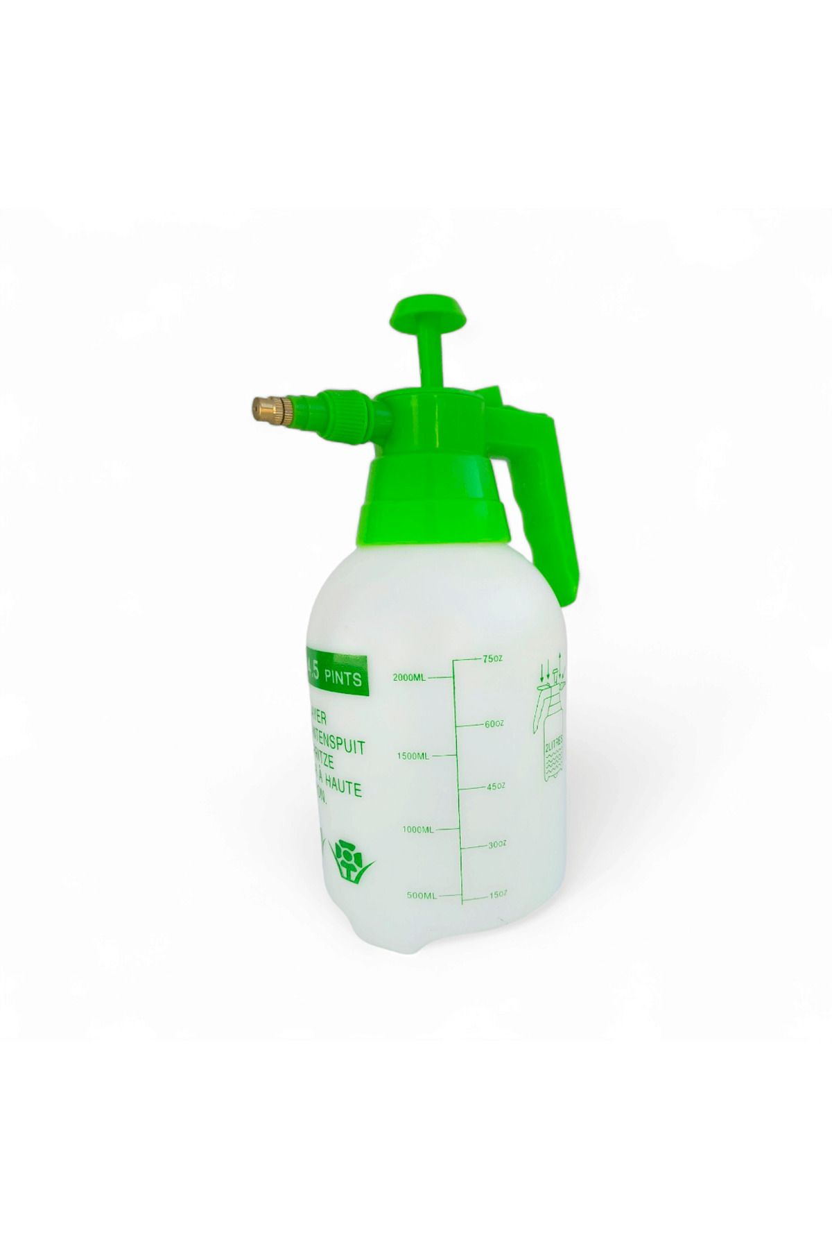 COBI SMART®-Manual spray pump, 2 L, ergonomic handle, white-green - COBI SMART® 3
