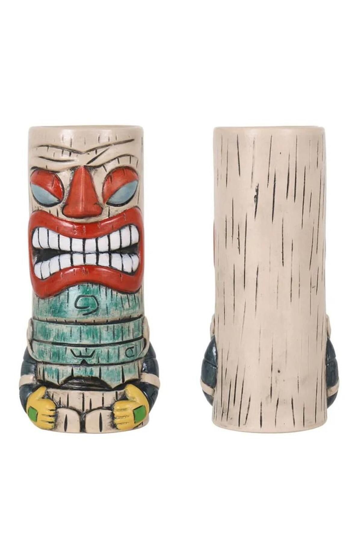 Globy Renkli Tiki Mug Kupa